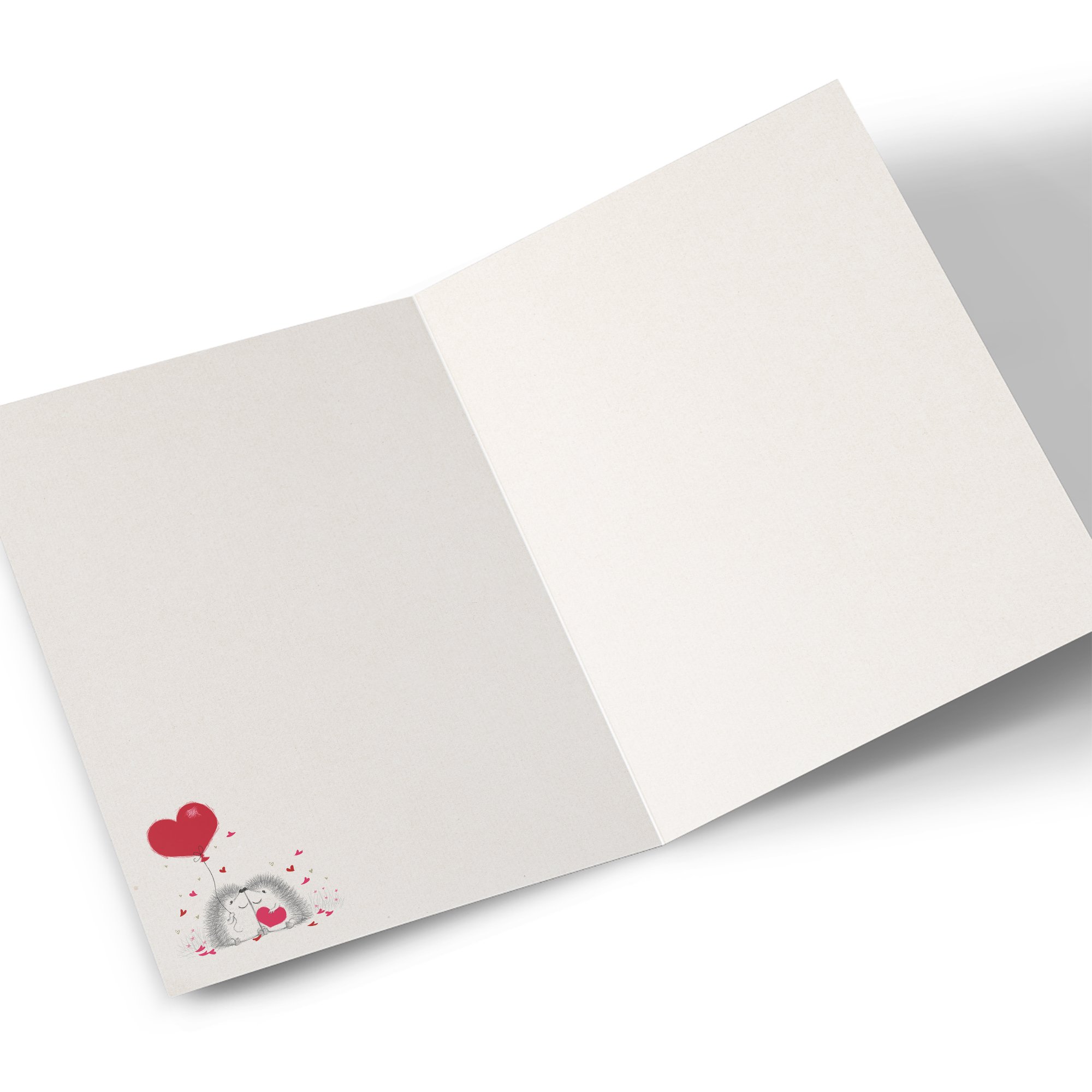 Personalised Anniversary Card - Perfect Hedgehog Pair