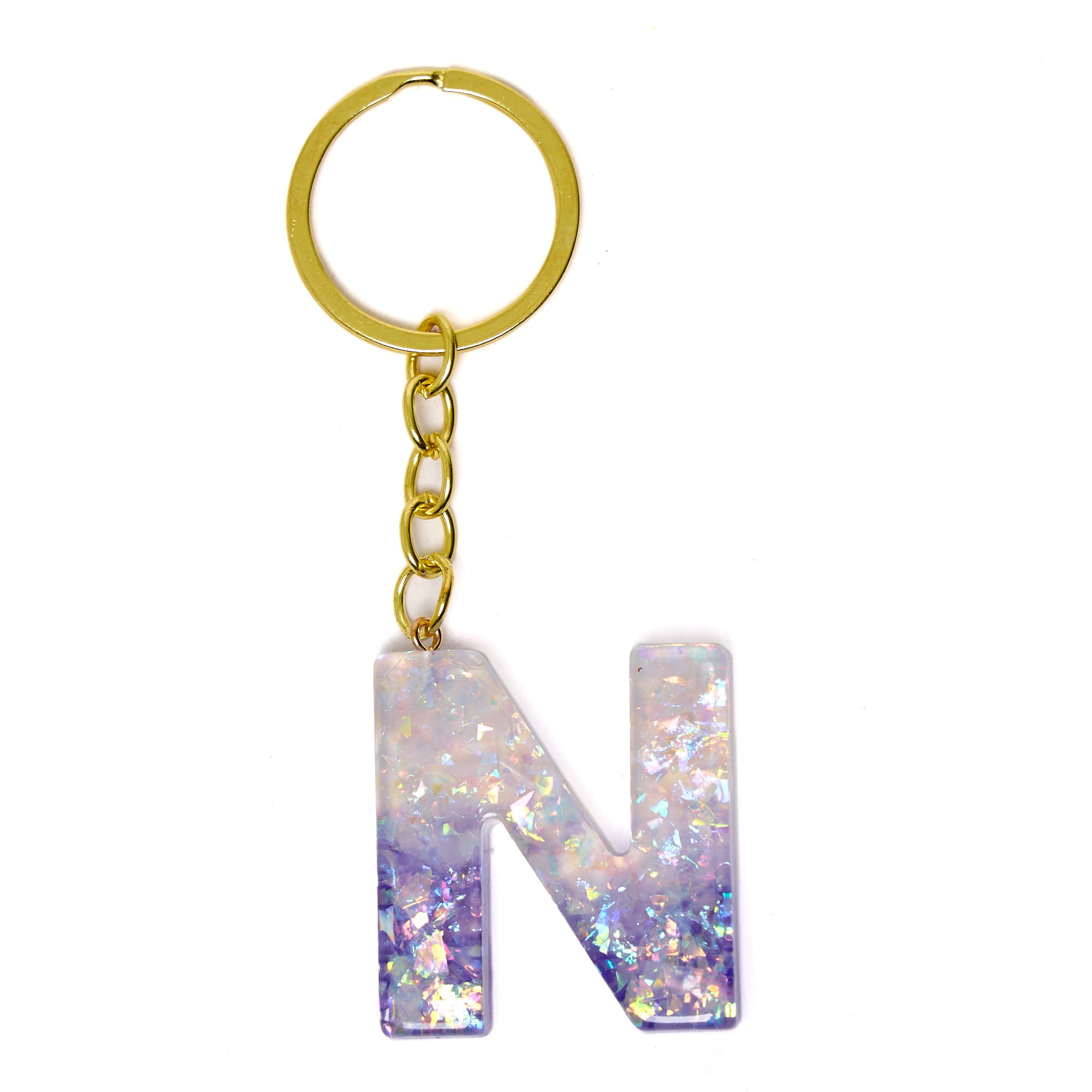 Initially Yours Monogram Keyring - Choose Your Letter