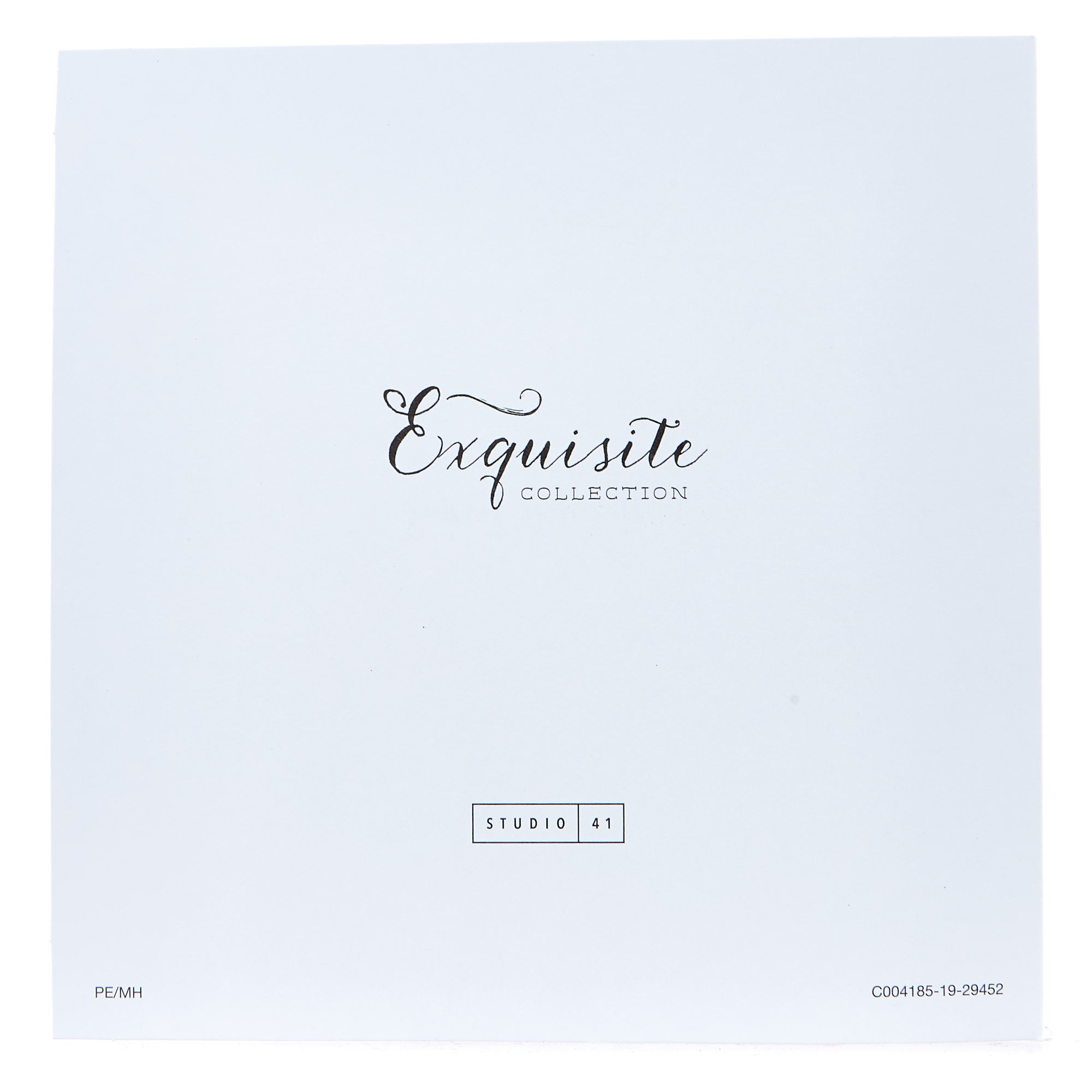 Deluxe Square Boxed Christmas Cards - White Christmas Pack Of 12