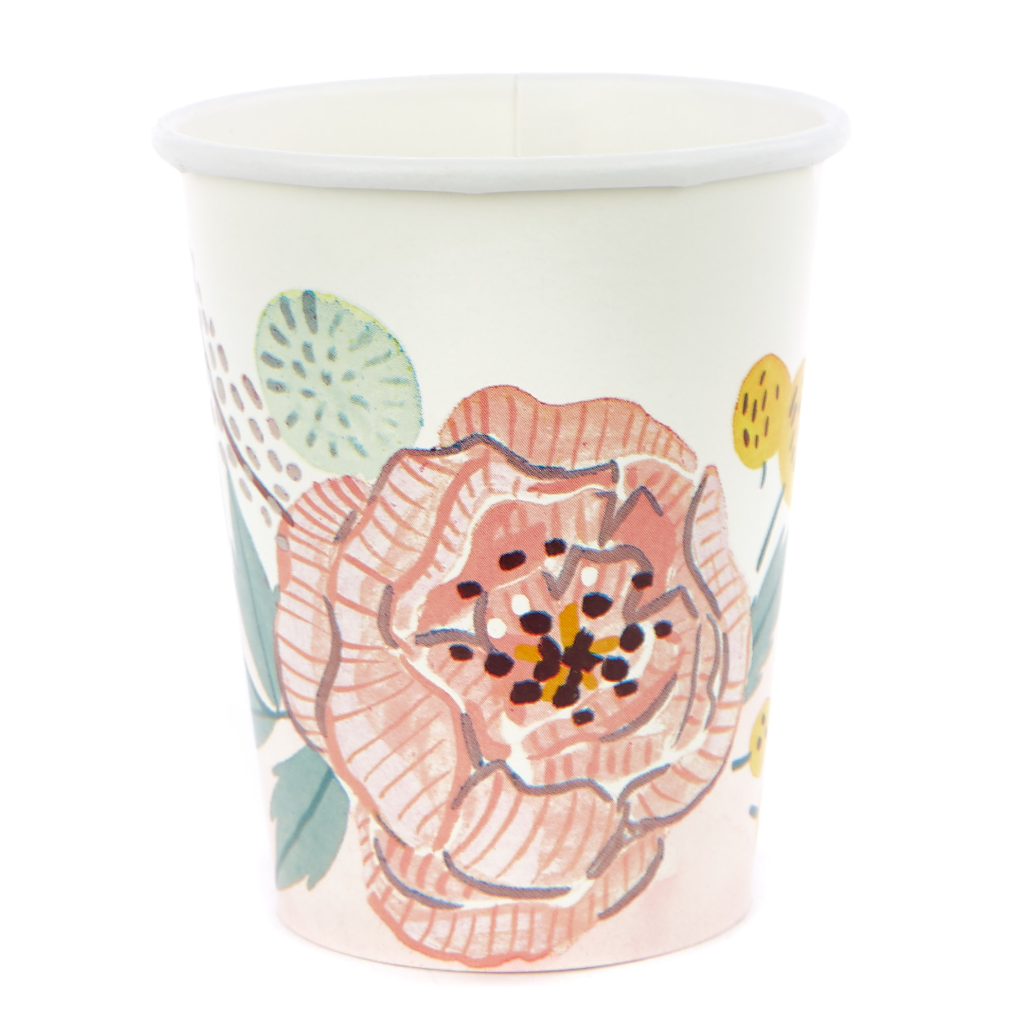 Floral Wedding Party Tableware & Decorations Bundle - 16 Guests