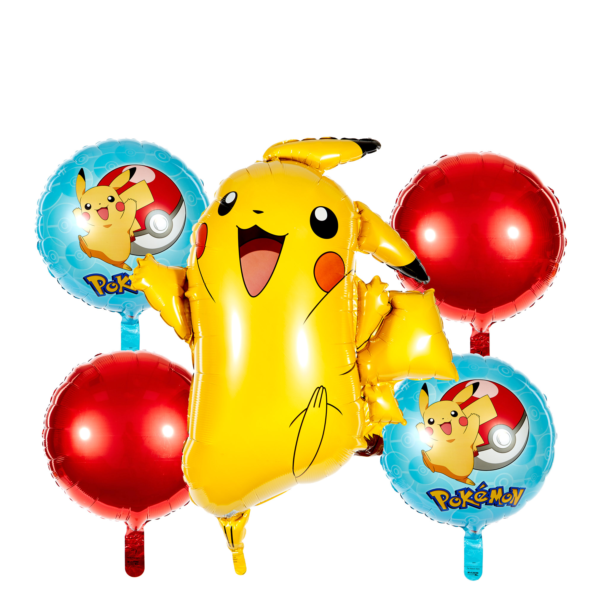 Pokemon Foil Balloon Bundle (Deflated)