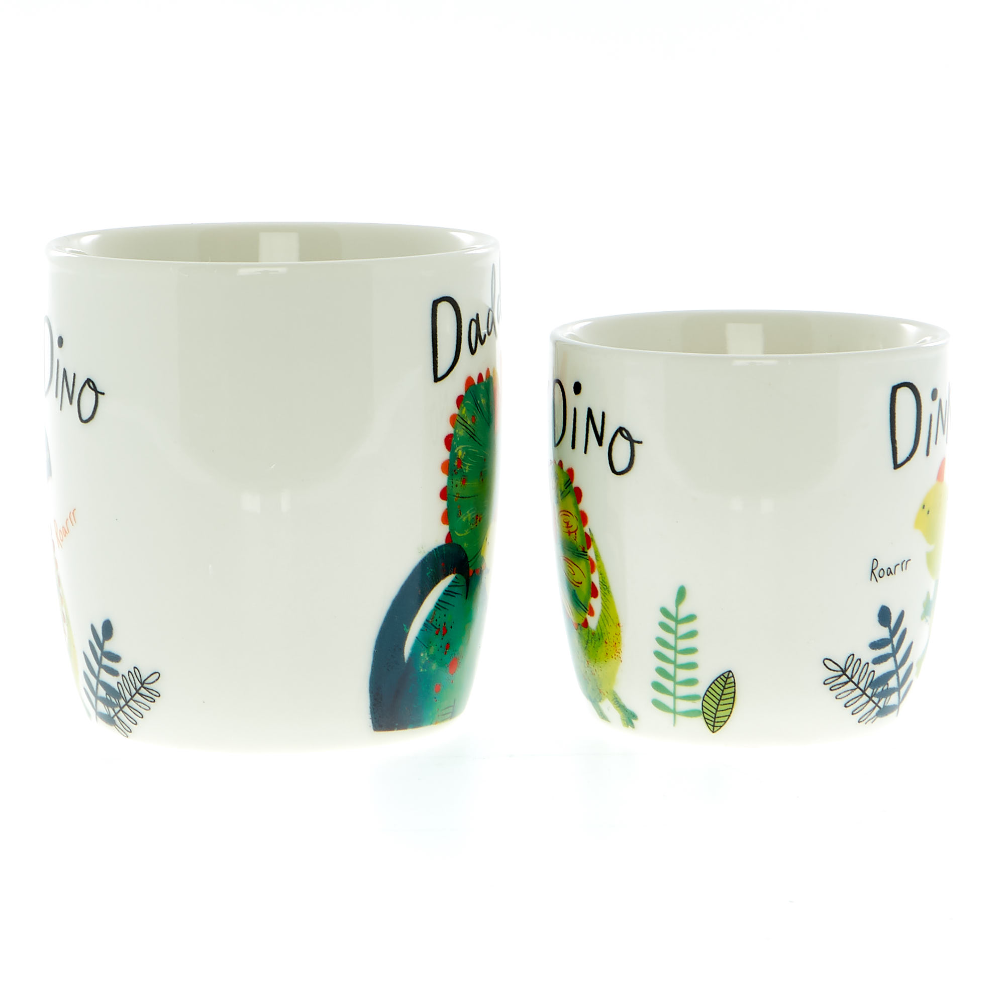 Green Dino Daddy & Me Twin Mug Set