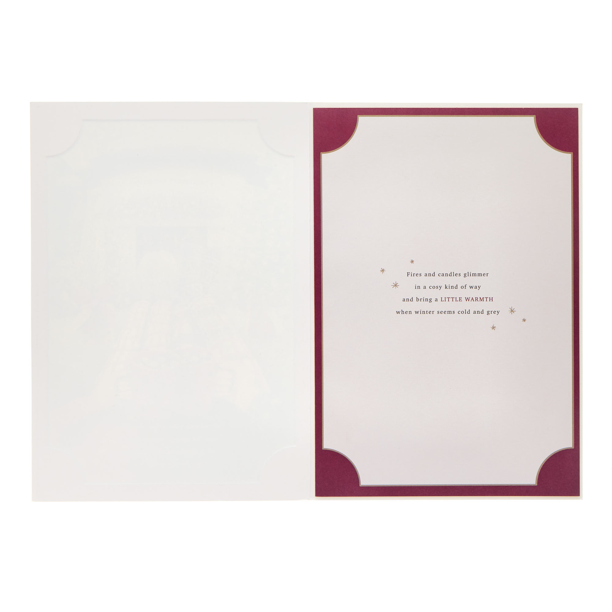 Sister & Brother in Law Cosy Night Christmas Card