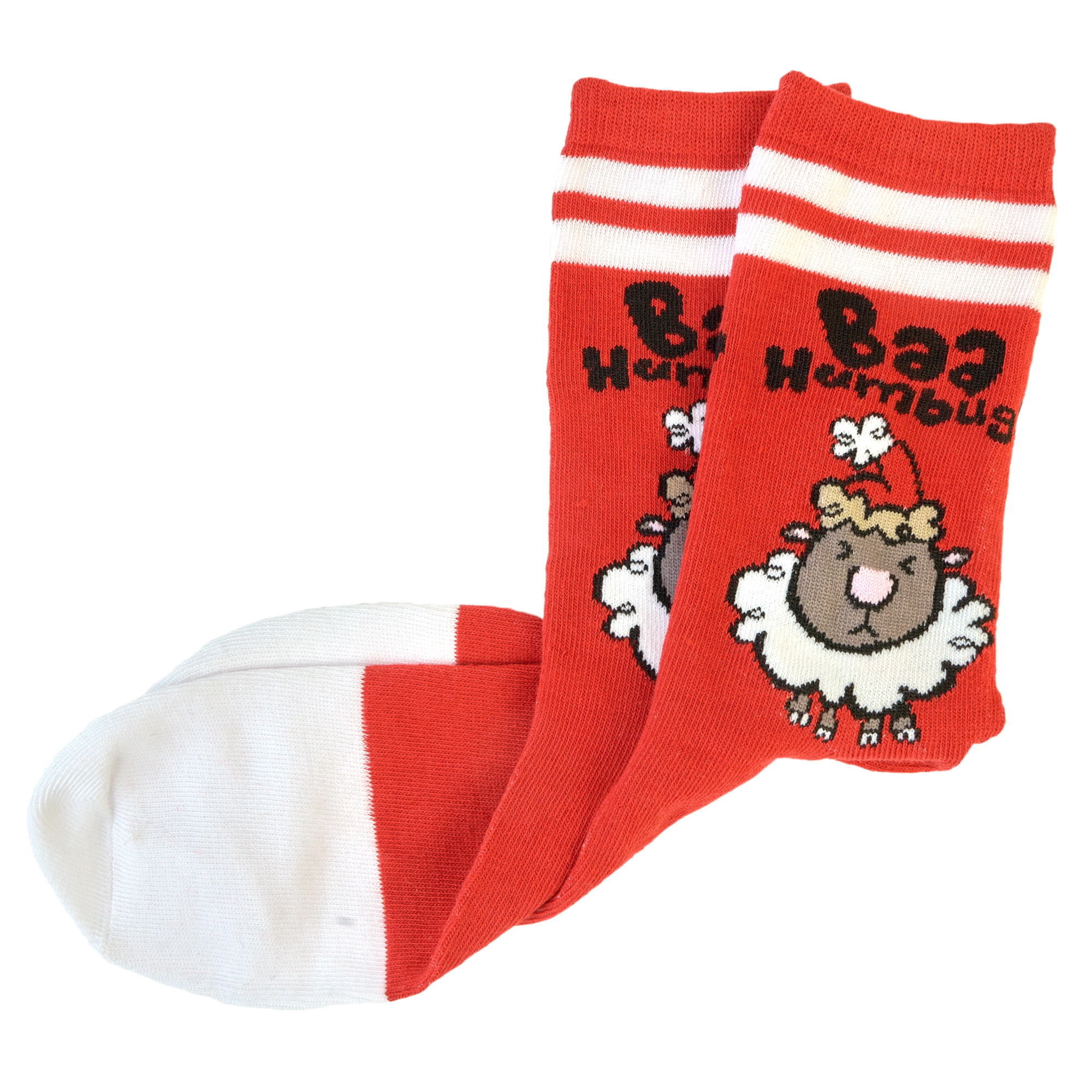 Fruitloops Baa Humbug Christmas Socks