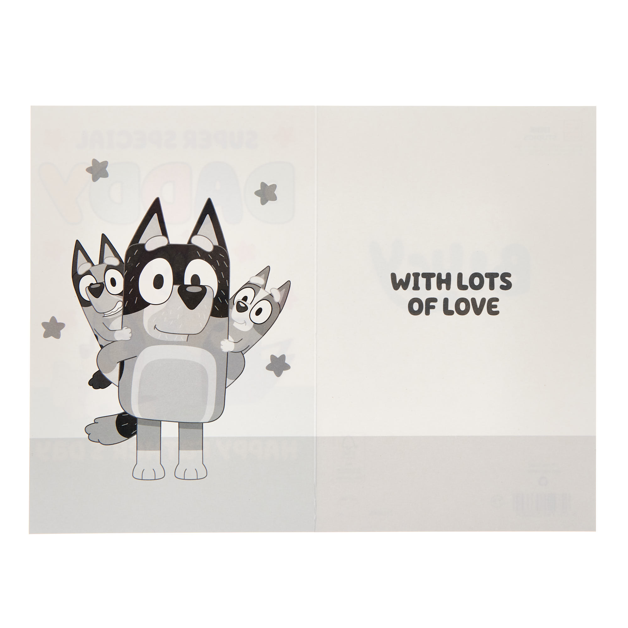 Super Special Daddy Bluey Father's Day Card