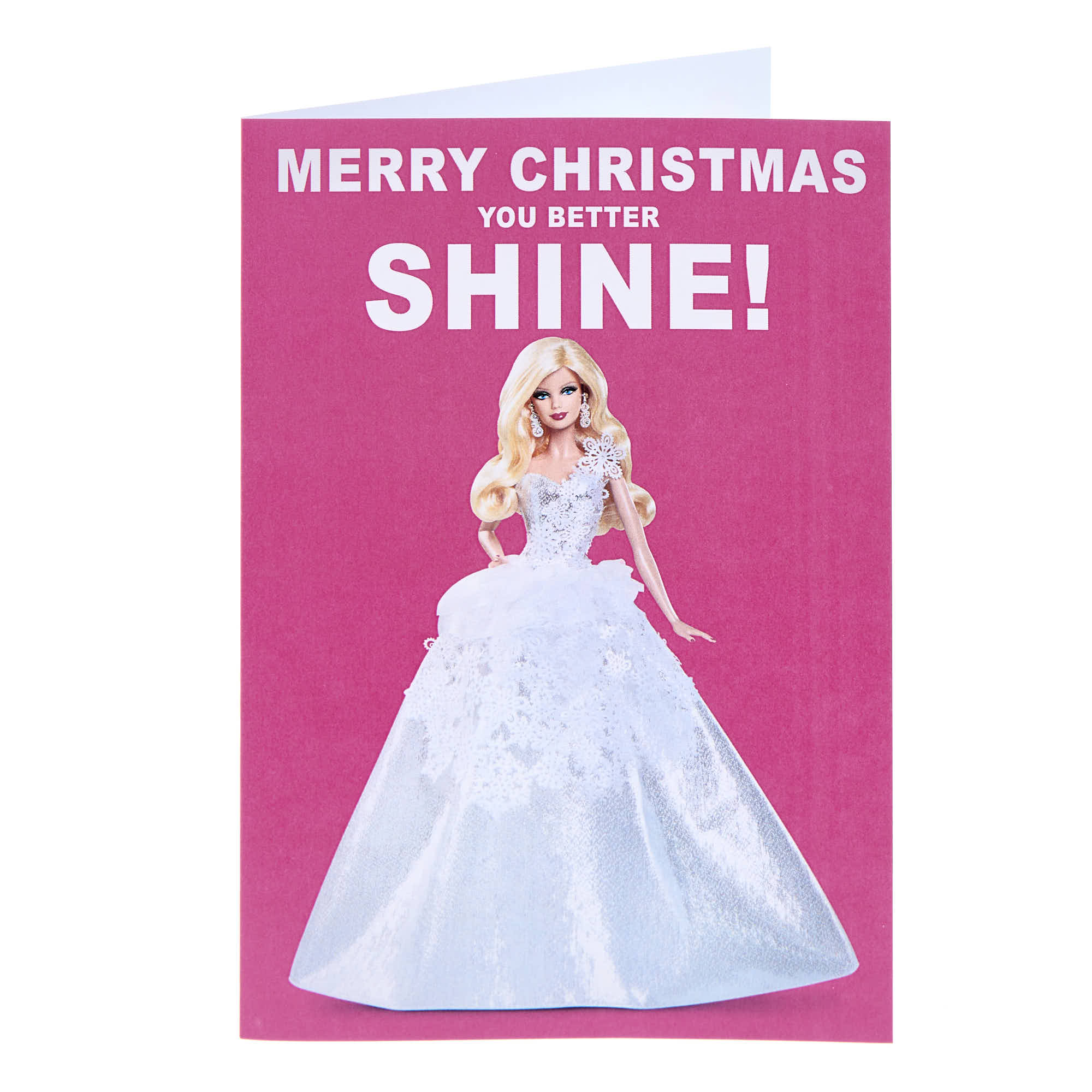 Buy Barbie You Better Shine Christmas Card for GBP 1.49 Card Factory UK