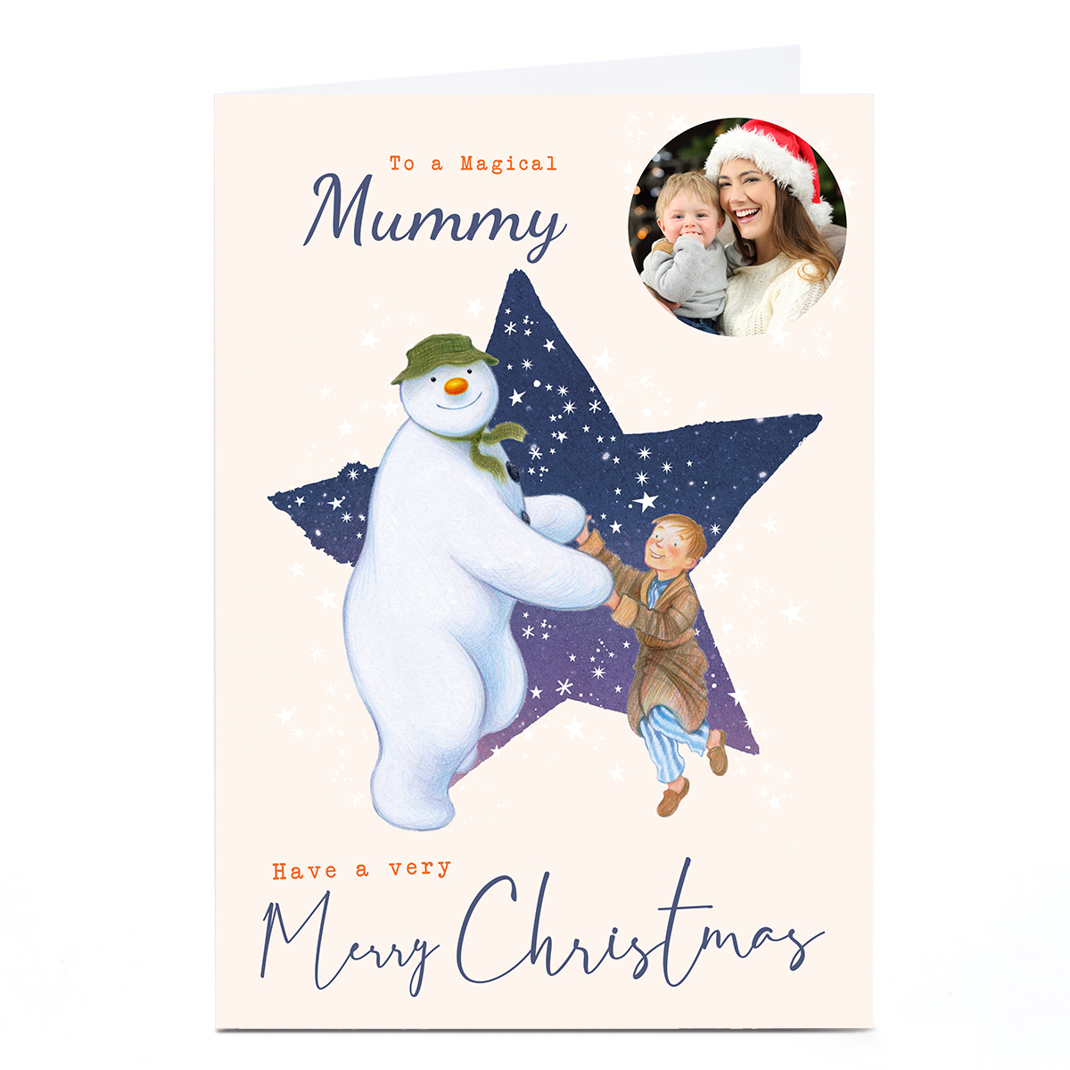 Photo The Snowman Christmas Card - Dancing In The Sky, Mummy