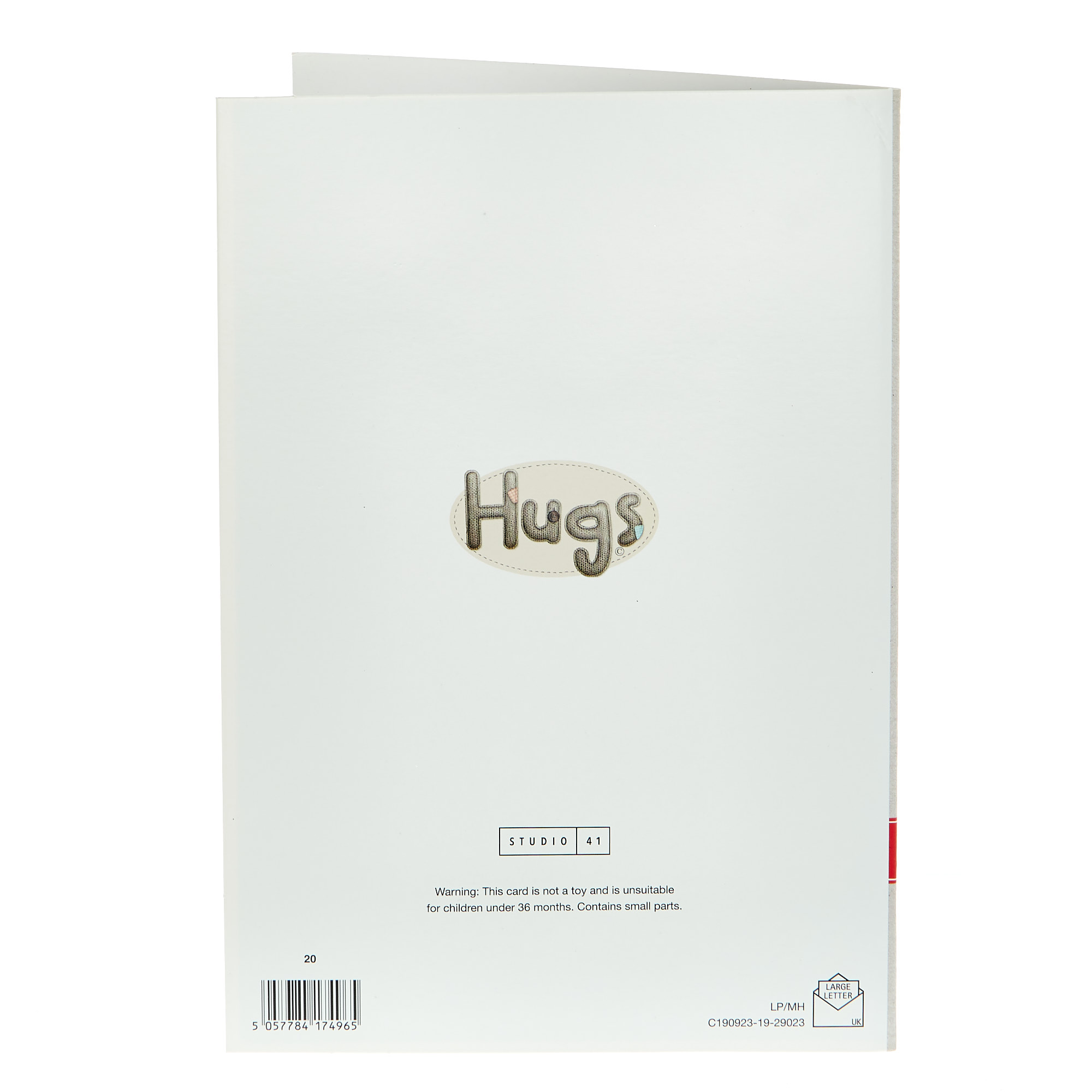 Hugs Bear Christmas Card - For My Wonderful Girlfriend 