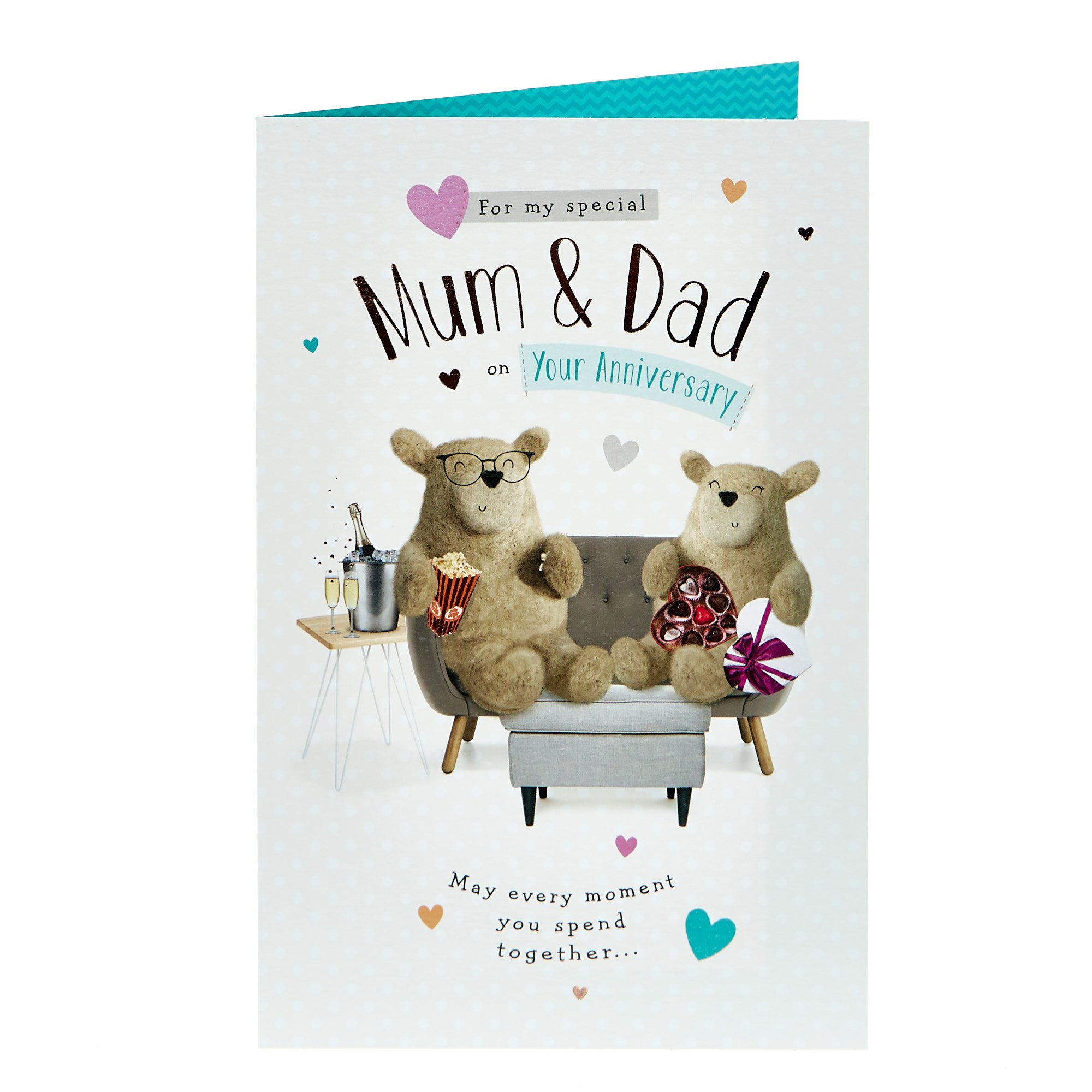 Buy Anniversary Card My Special Mum & Dad for GBP 0.99 Card Factory UK