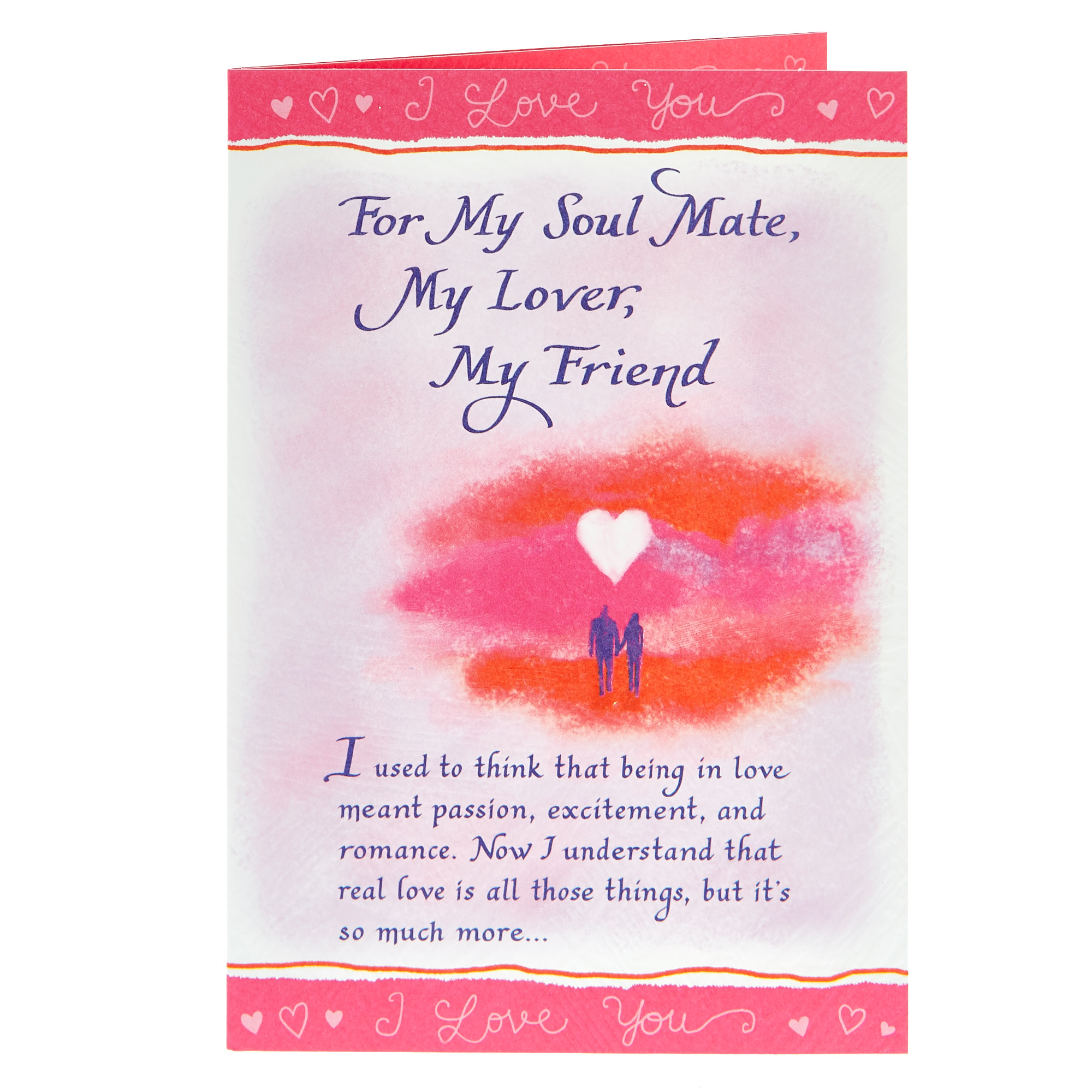 Blue Mountain Arts Card - Soul Mate, Lover, Friend