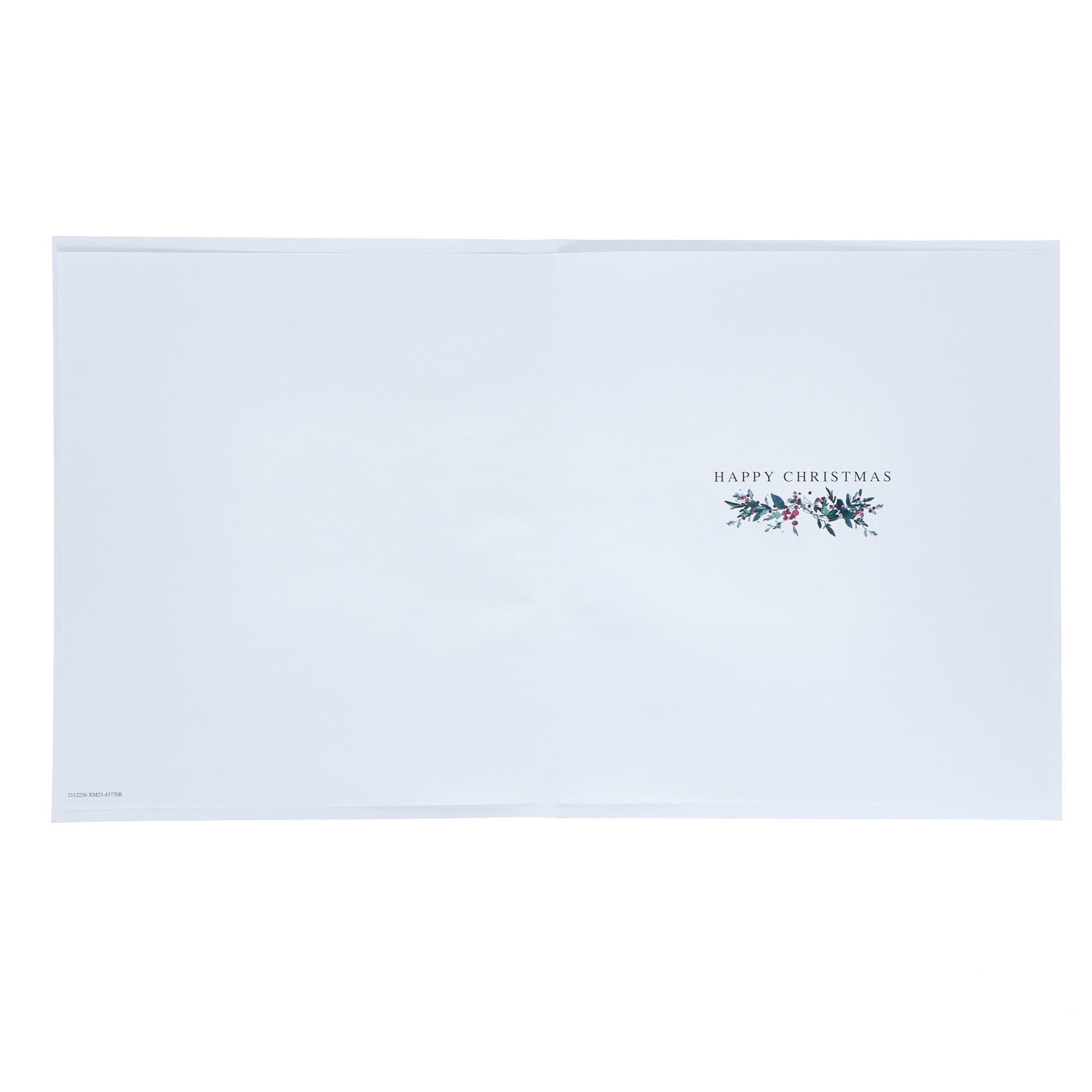 10 Premium Boxed Charity Christmas Cards - Festive Foliage (2 Designs)
