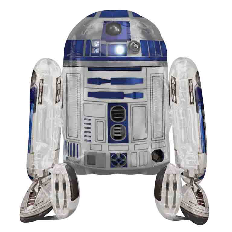 Star Wars R2D2 Helium Airwalker Balloon (Deflated)