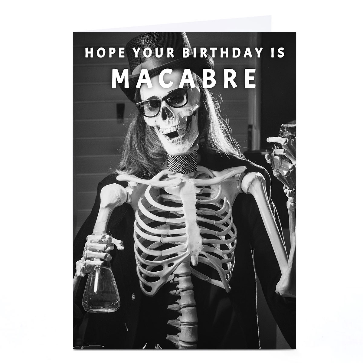 Birthday Card - Hope Your Birthday Is Macabre