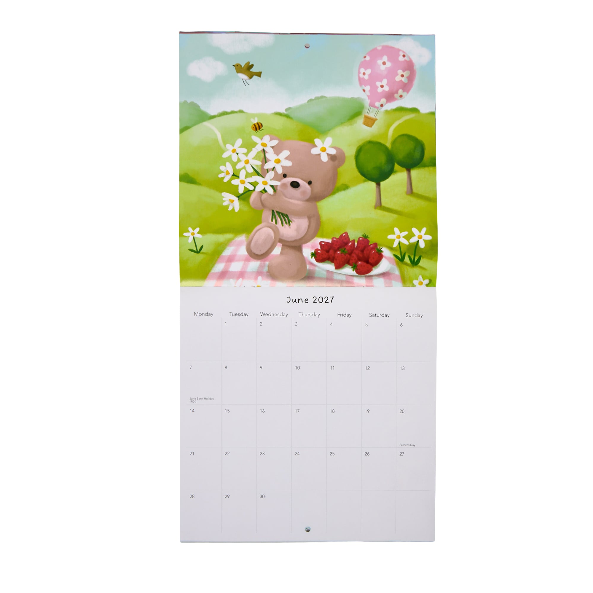 Hugs 2027 Square Wall Calendar 