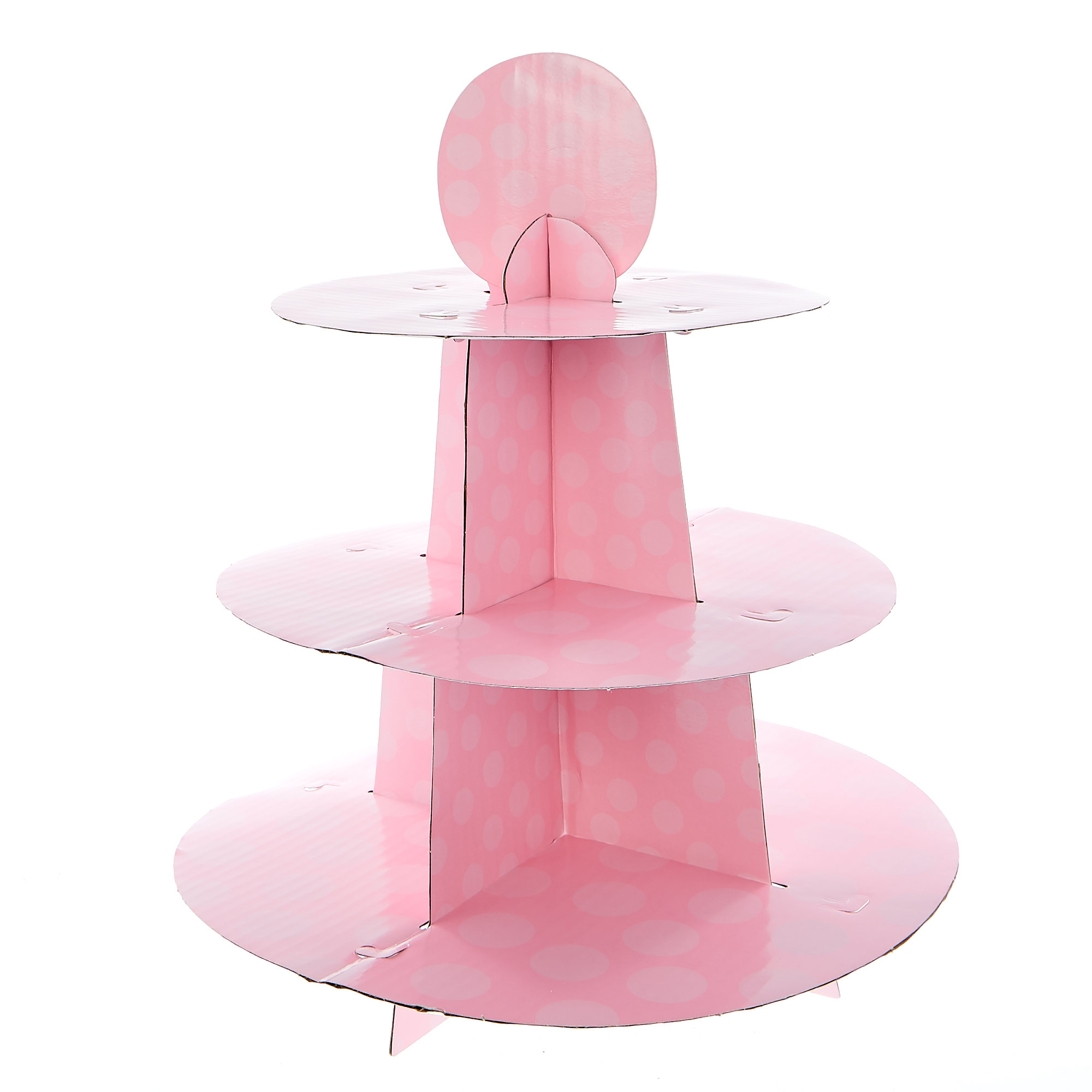 Buy Baby Pink Cupcake Stand for GBP 3.49 Card Factory UK