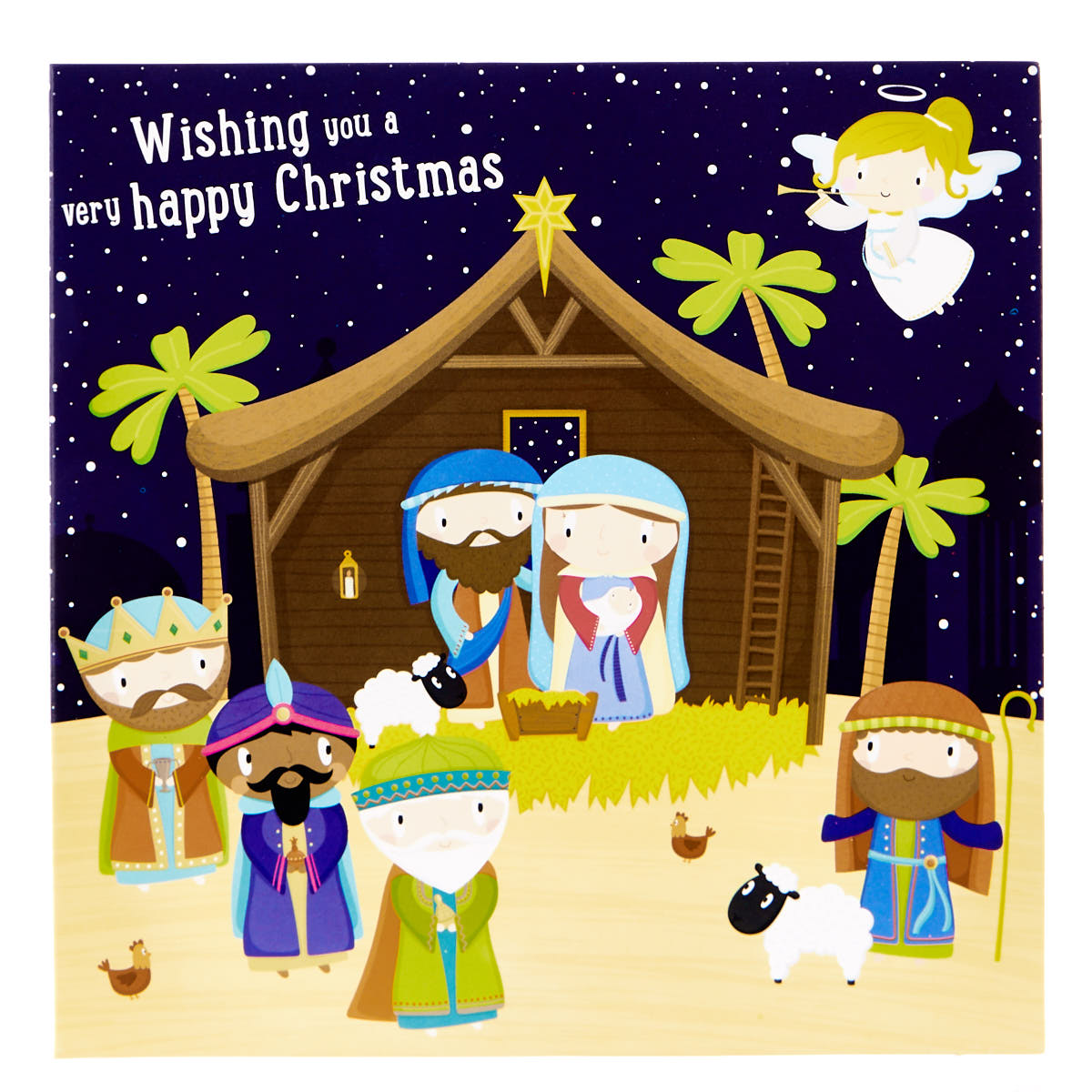 Charity Christmas Cards - Christmas Story Pack Of 10