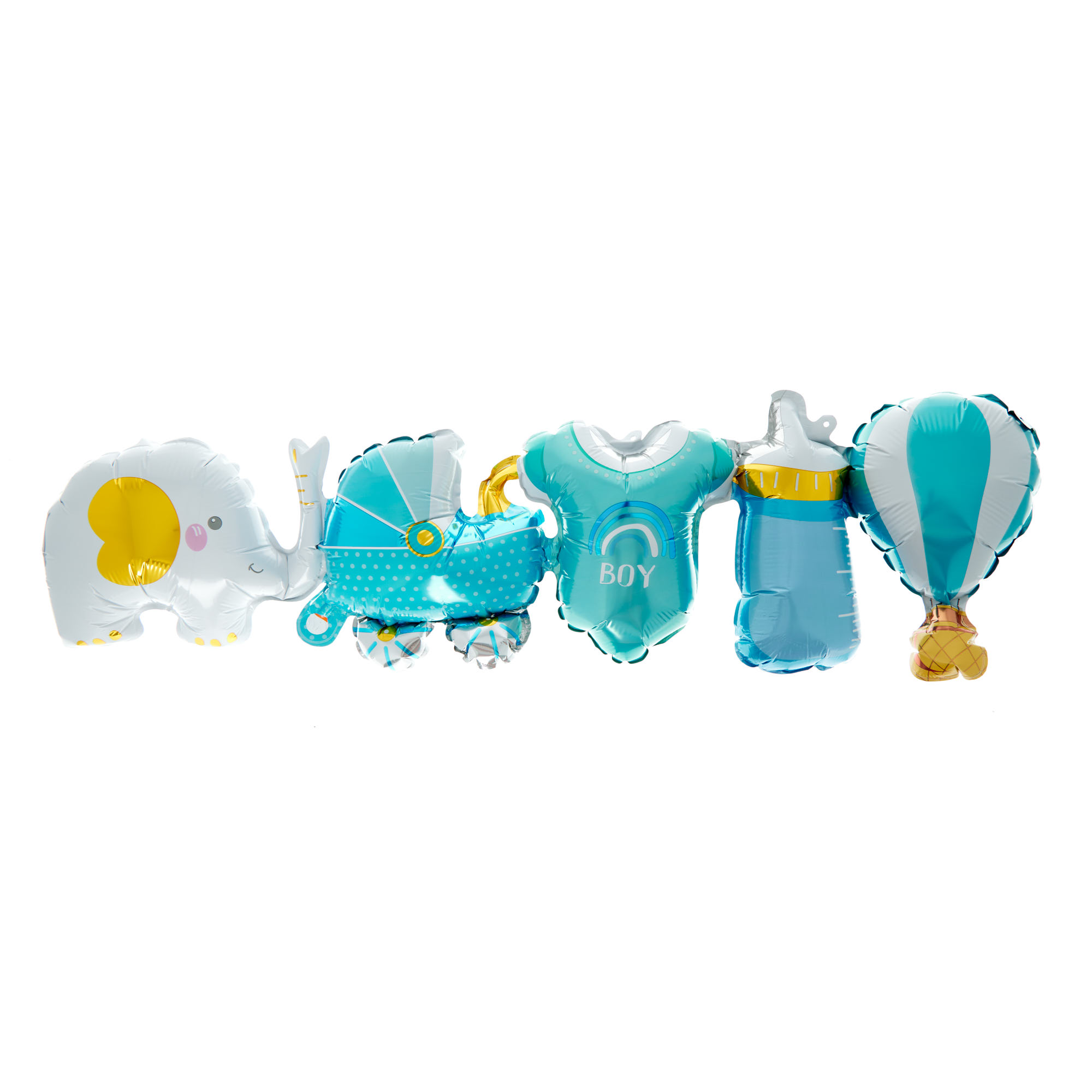 Air-Fill Foil Balloon Baby Banner - Boy