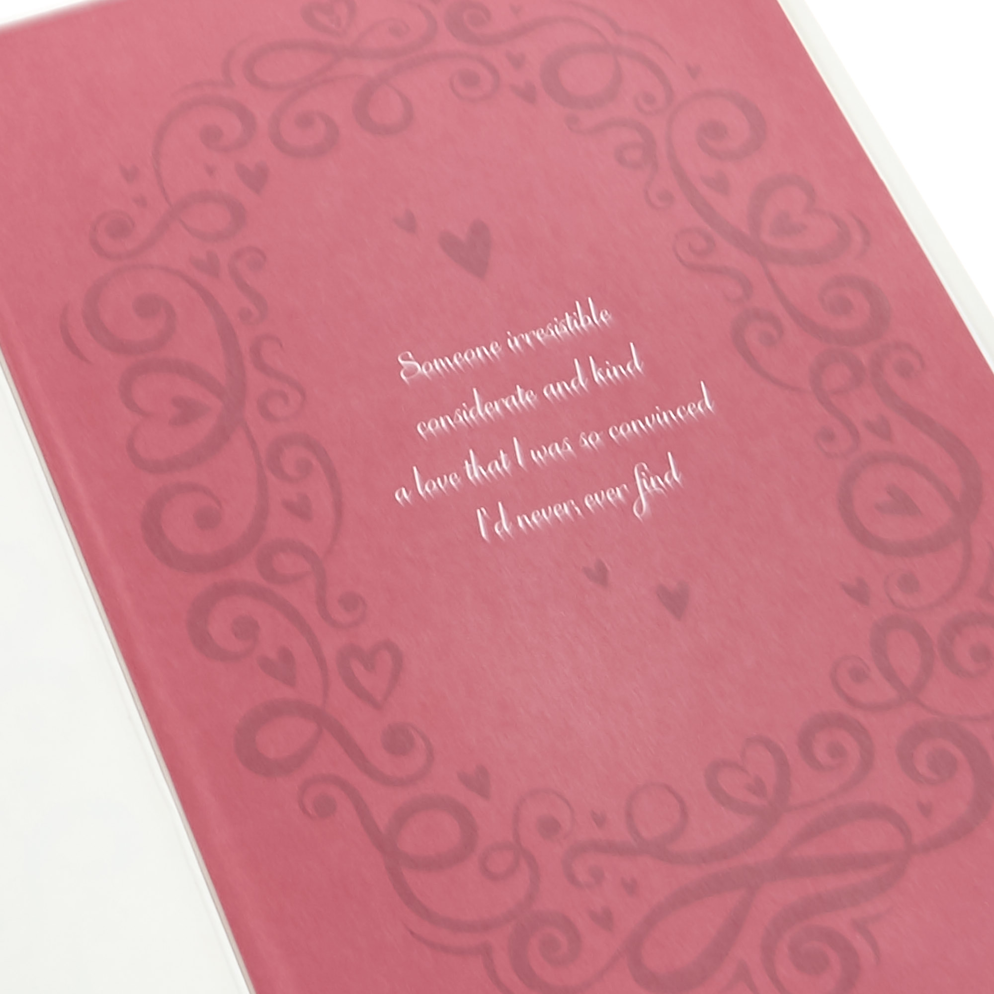 Valentine's Day Card - The One I Love Red & Gold