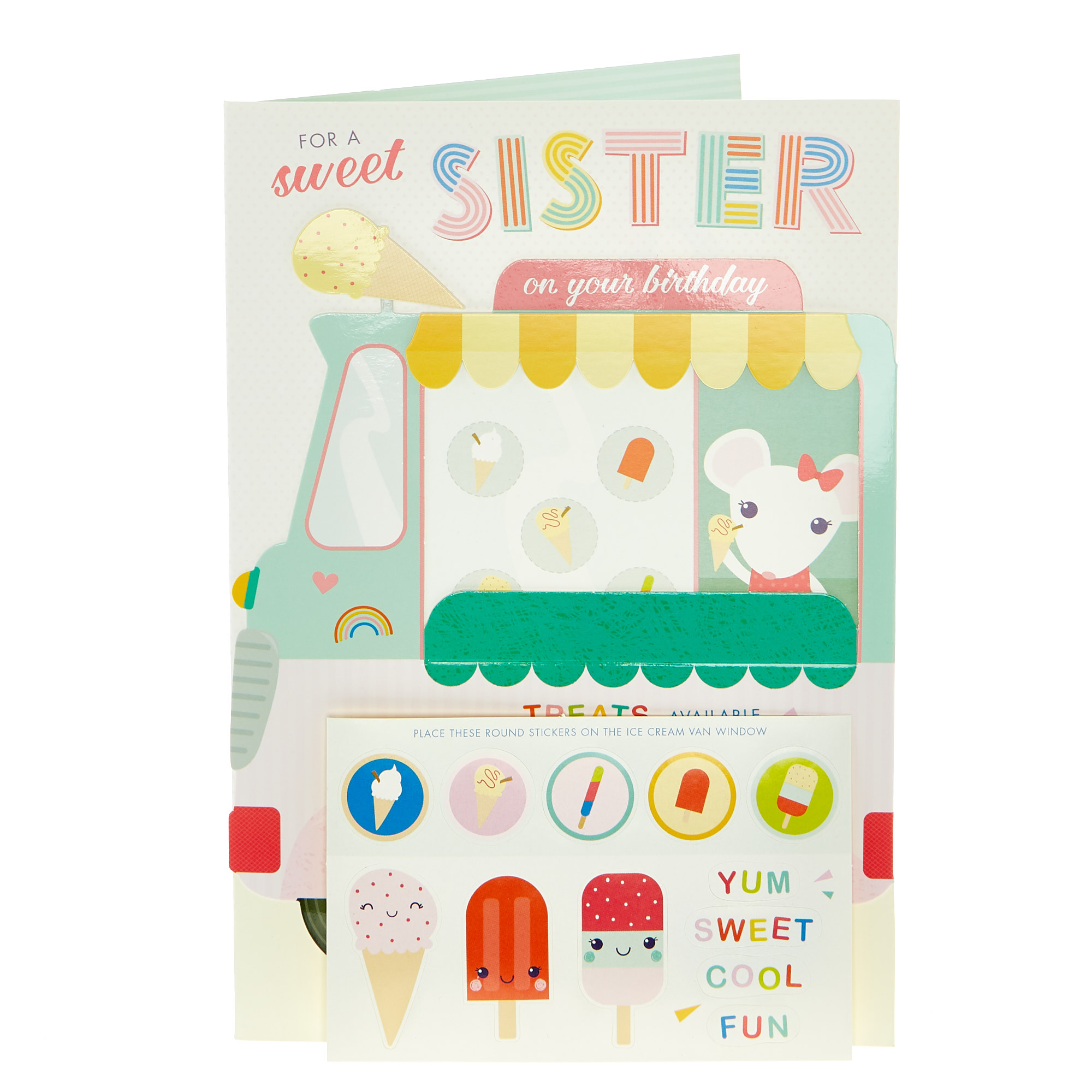 Birthday Card - Sweet Sister Treats