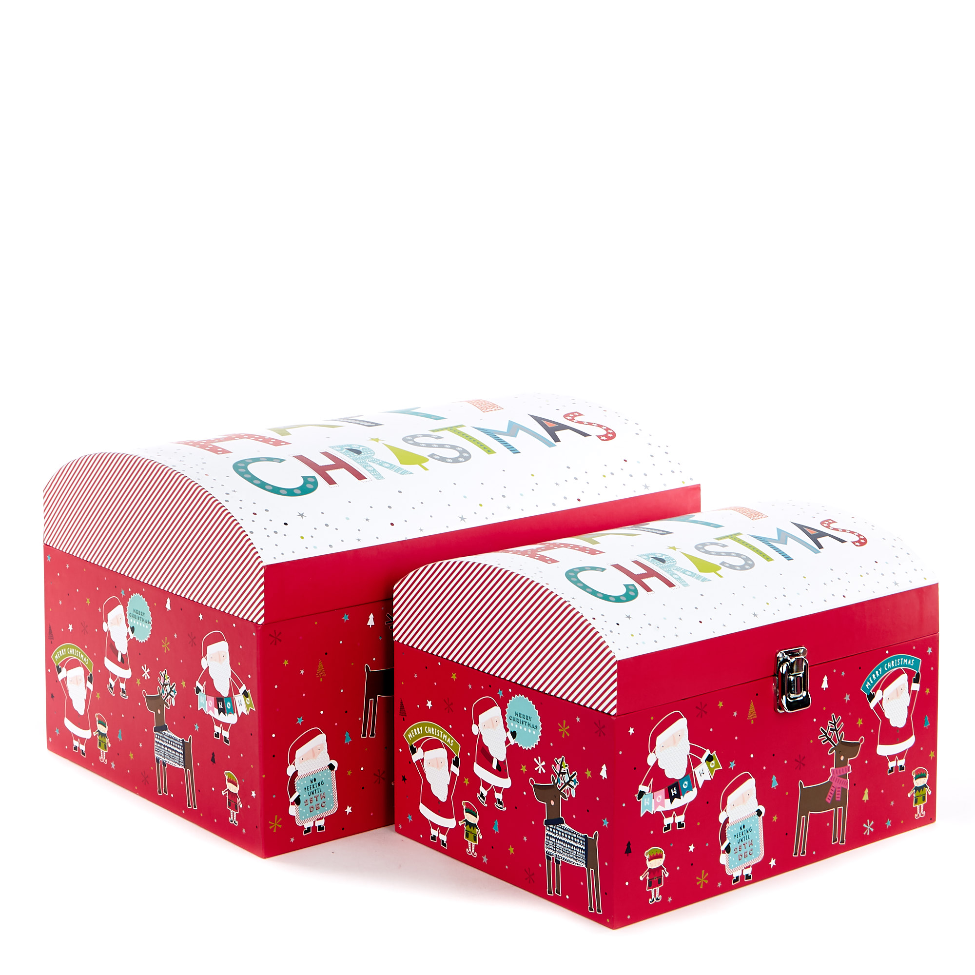 Nutcracker Christmas Toy Chest â€“ Set of 2