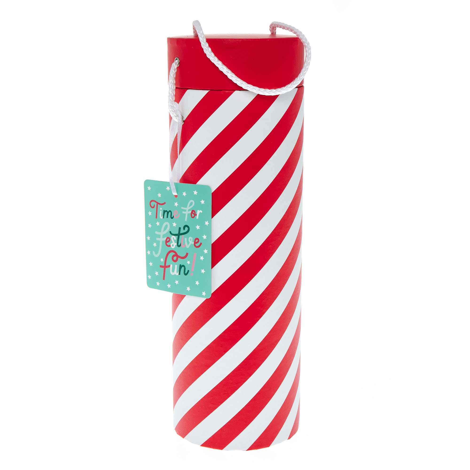 Candy Stripes Festive Fun Bottle Gift Box