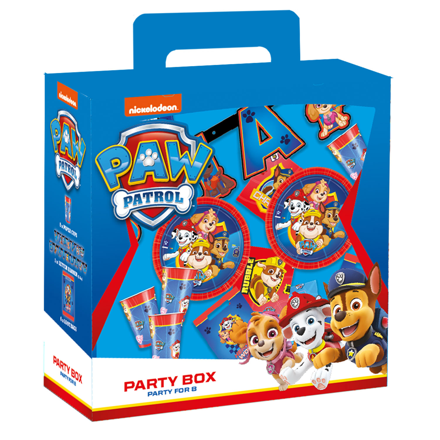 Paw Patrol Party In A Box - 8 Guests