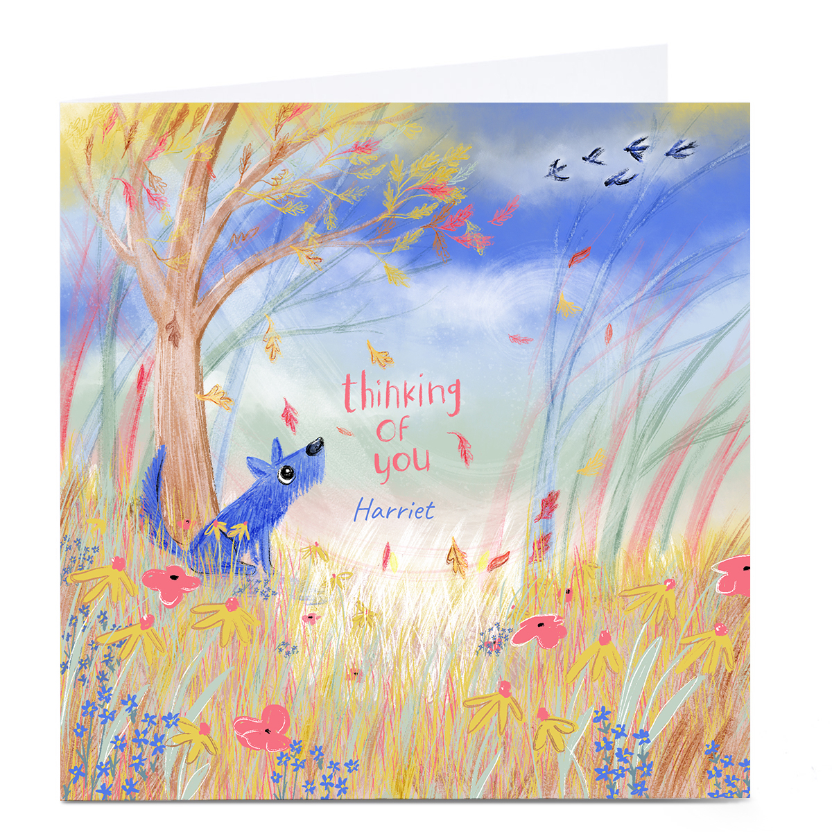 Personalised Emma Valenghi Thinking Of You Card