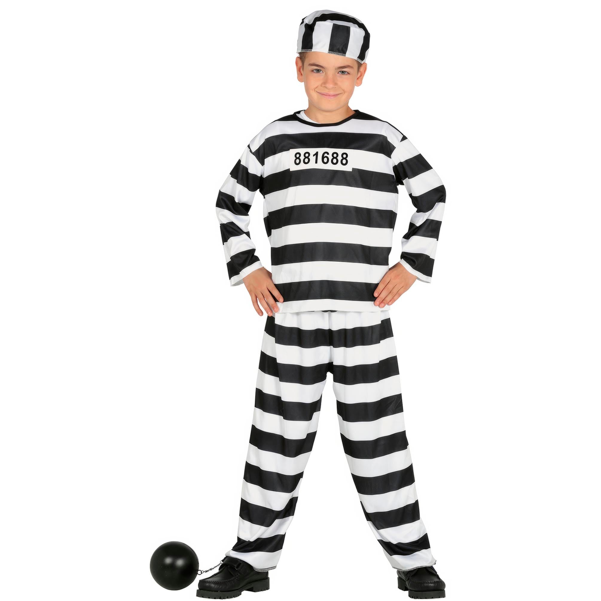 Prisoner Children's Fancy Dress Costume 