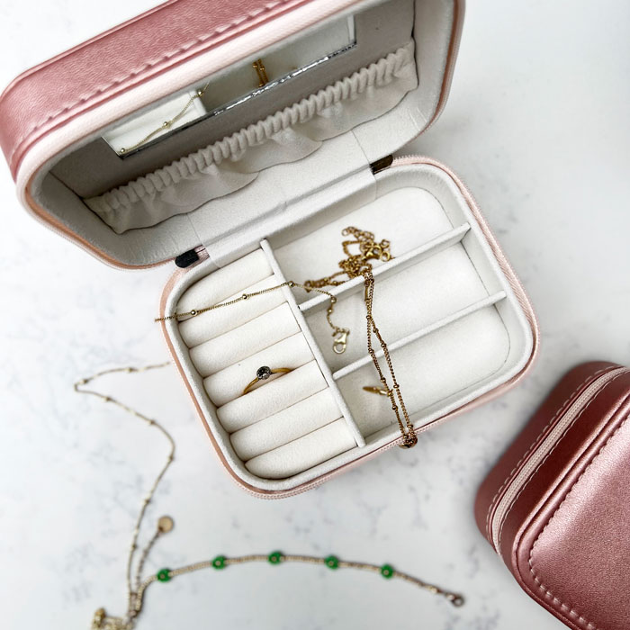 Personalised Compact Jewellery Box