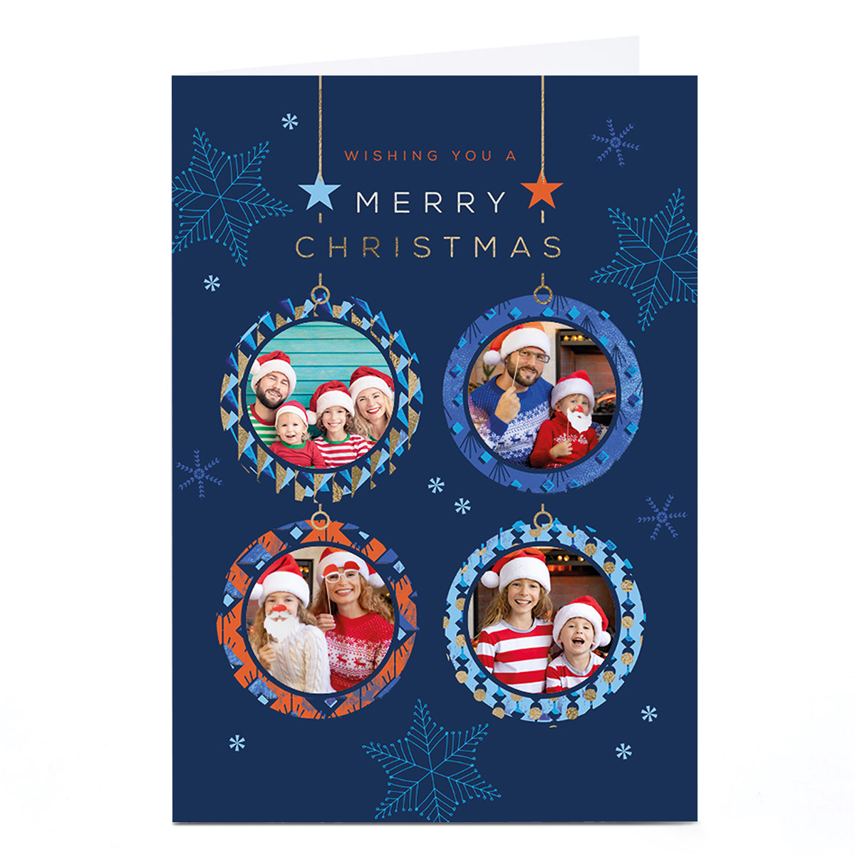 Photo Rebecca Prinn Christmas Card - Bauble Frames