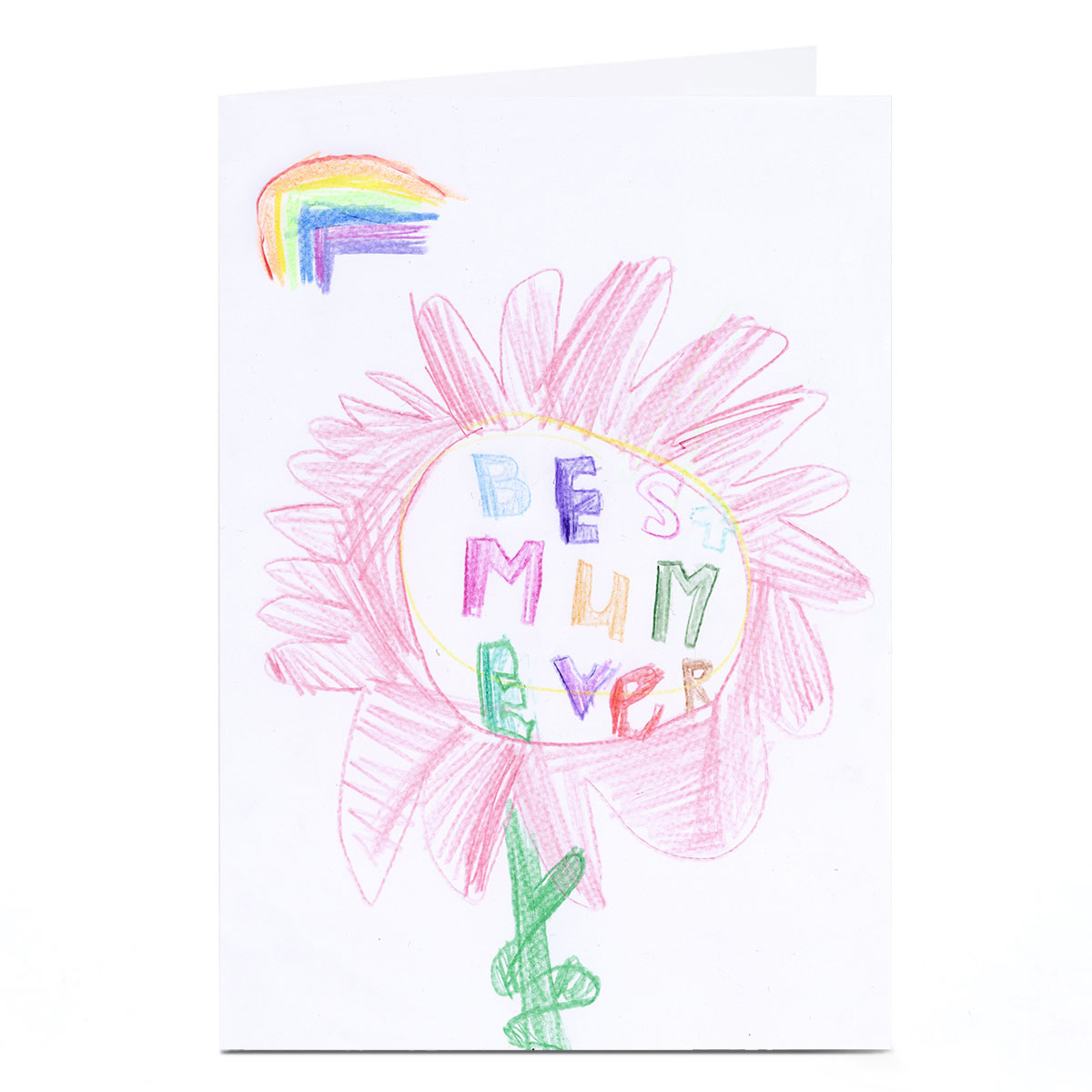 Artwork Upload Mother's Day Card - Child's Drawing
