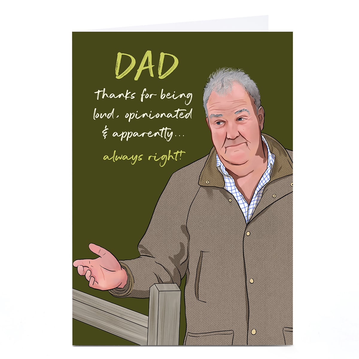 Father's Day Card - Opinionated Dad