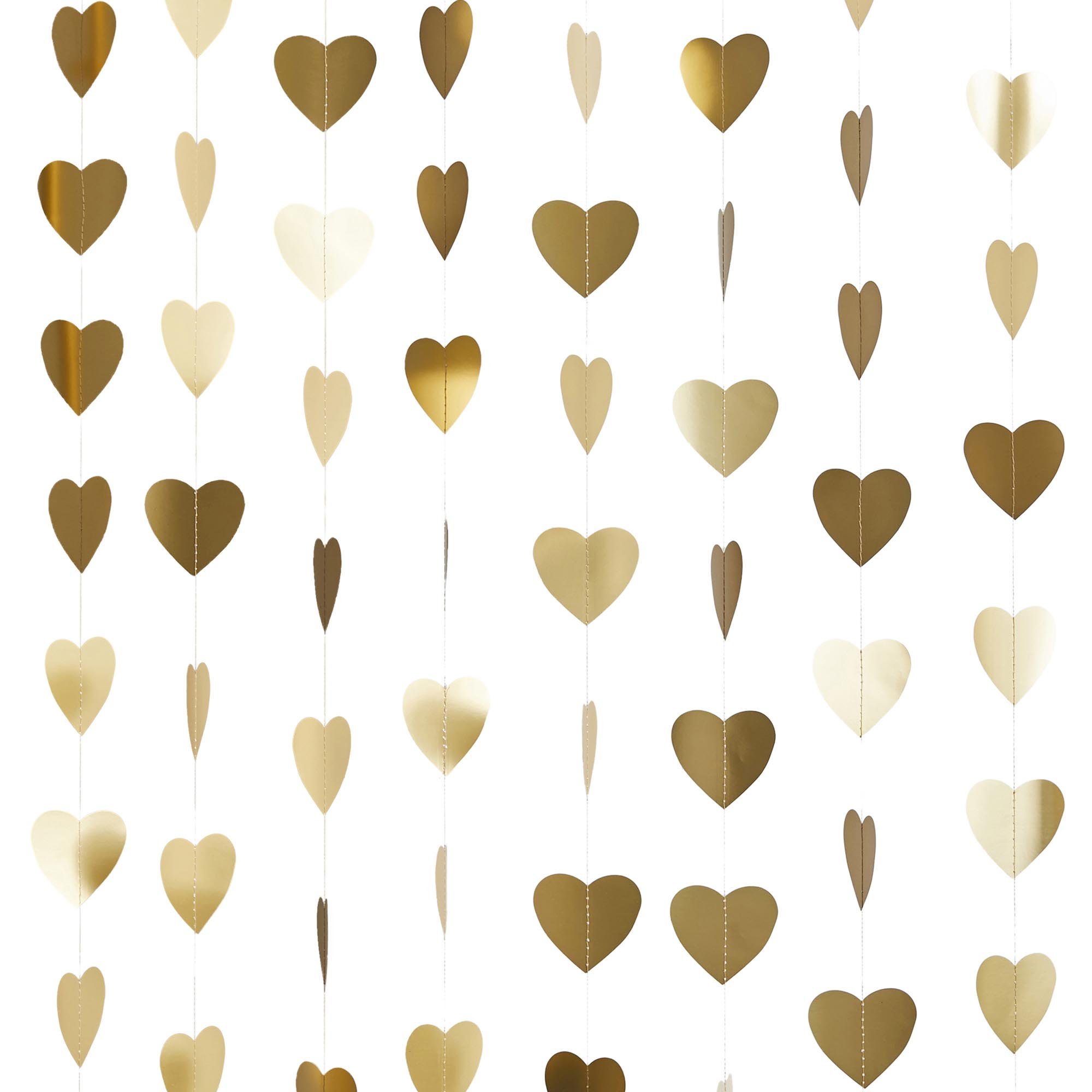 Gold Heart Backdrop