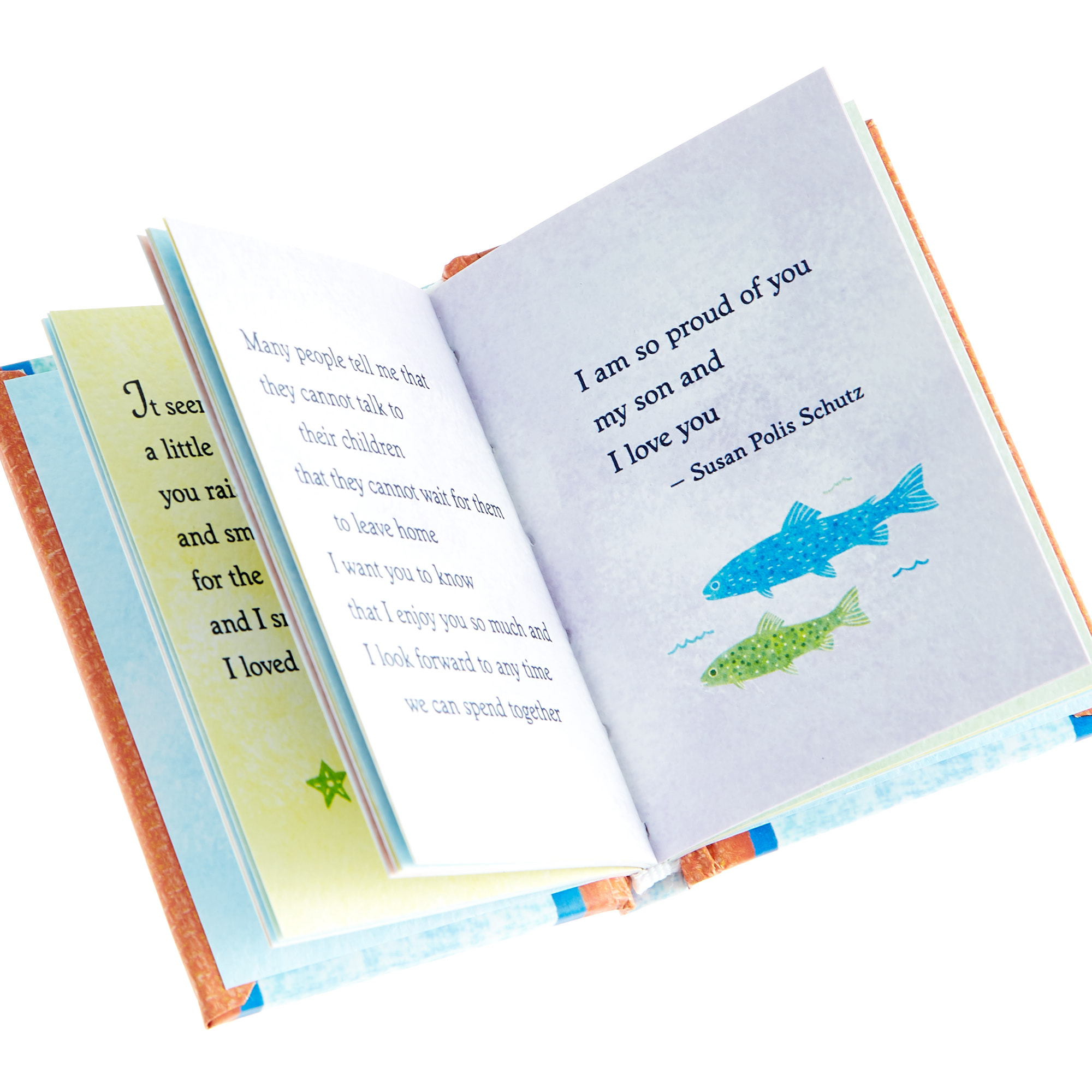 Blue Mountain Arts Keepsake Book - A Son Is Life's Greatest Gift