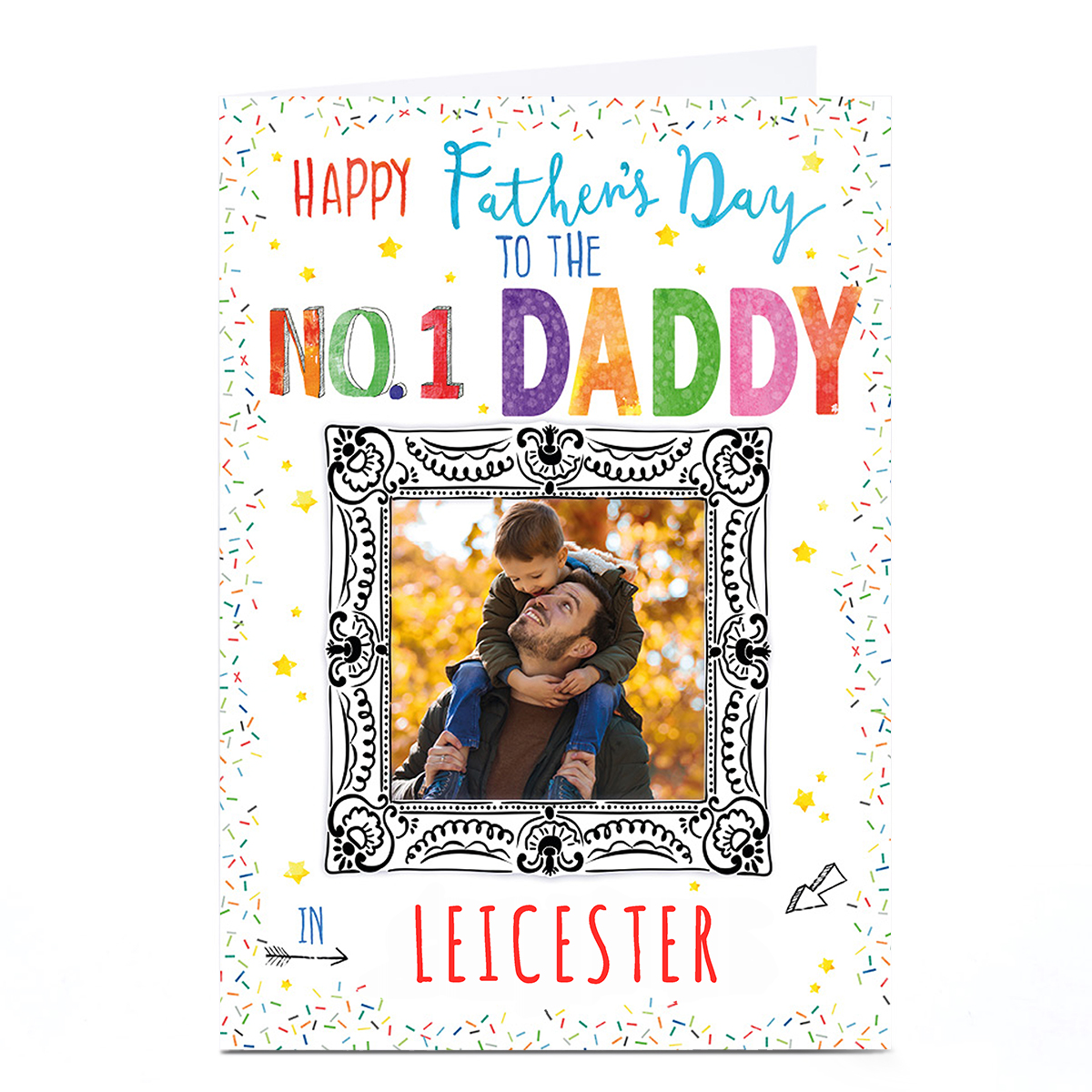 Photo Nik Golesworthy Father's Day Card - No 1 Daddy