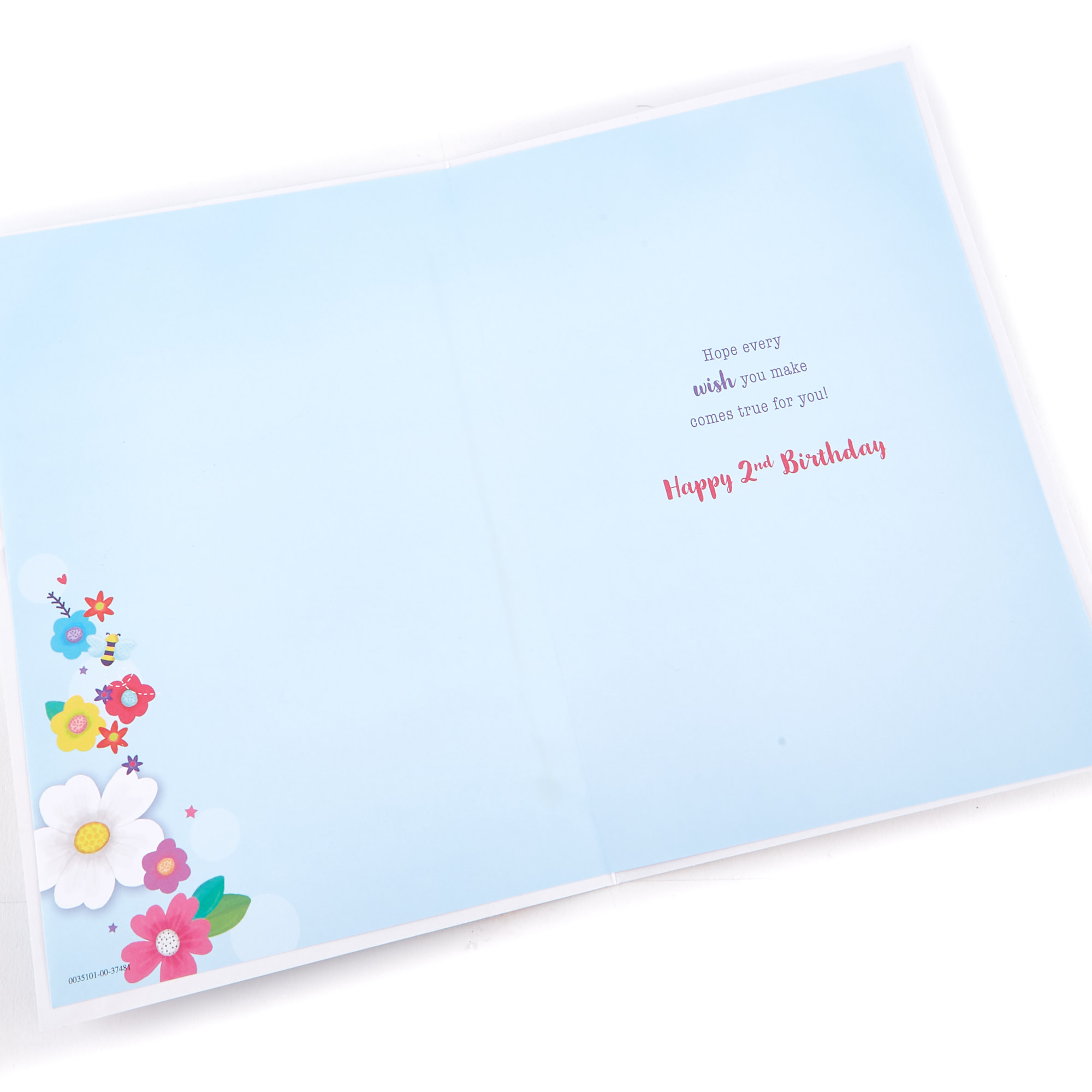 2nd Birthday Card - Butterfly 