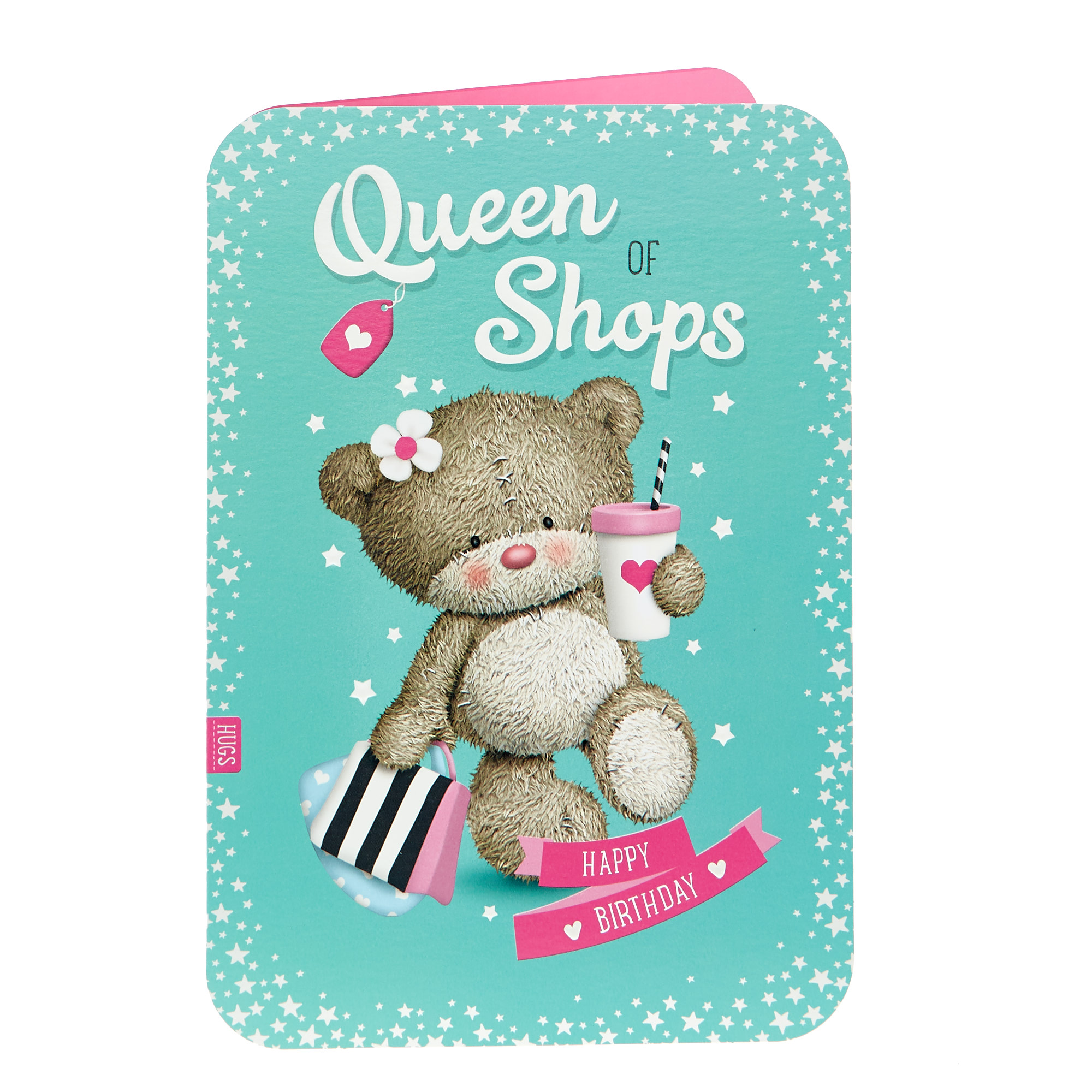 Hugs Bear Birthday Card - Queen Of Shops