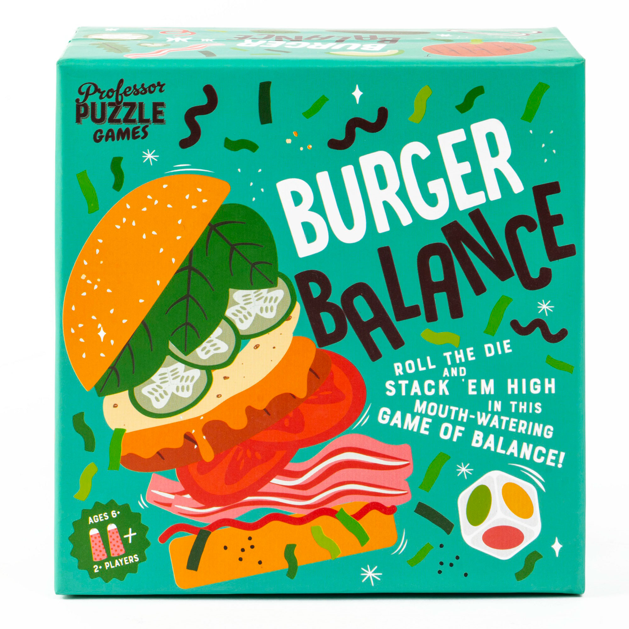 Professor Puzzle Burger Balance Game