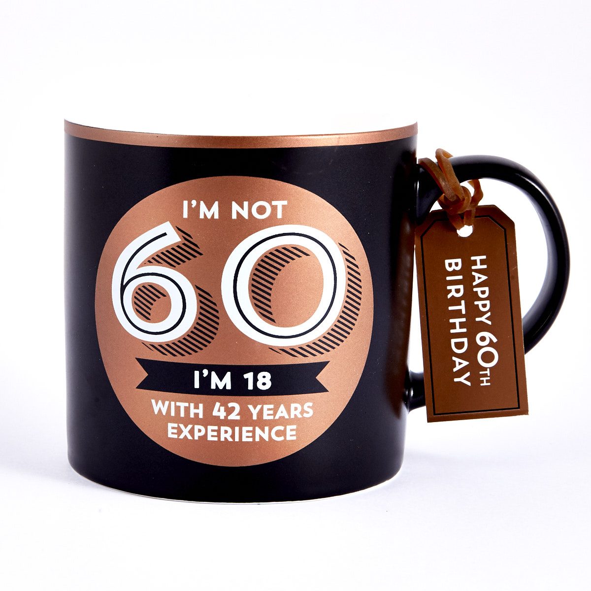 60th Birthday Mug - 18 With 42 Years Experience