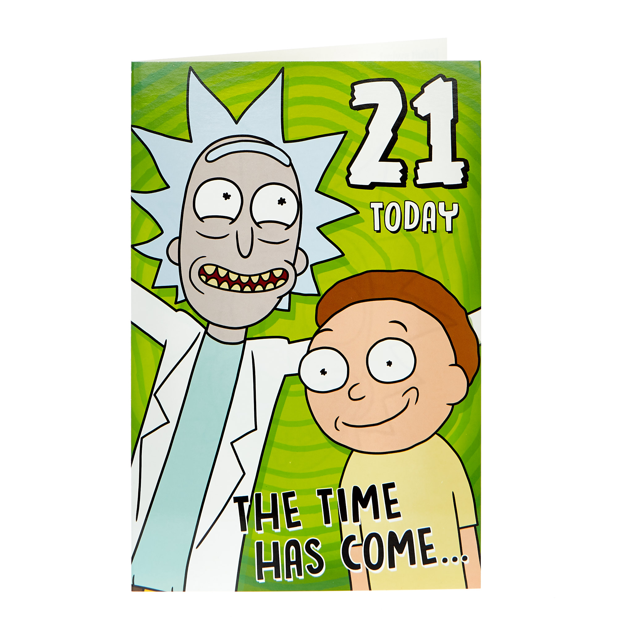 Buy Rick & Morty 21st Birthday Card for GBP 0.99 Card Factory UK