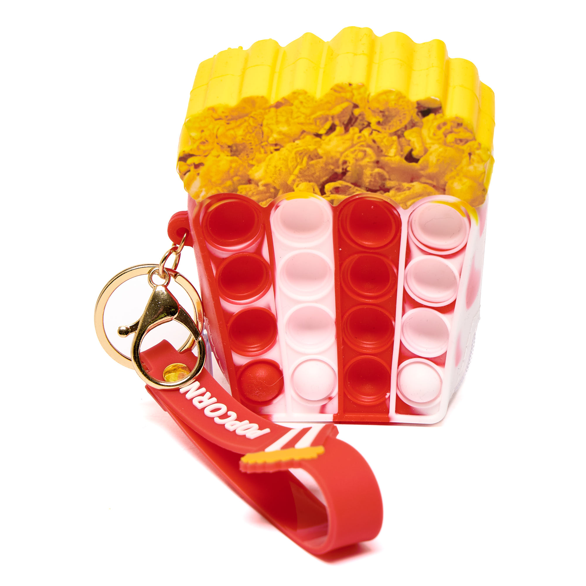 Image of Popcorn Fidget Bag Keyring