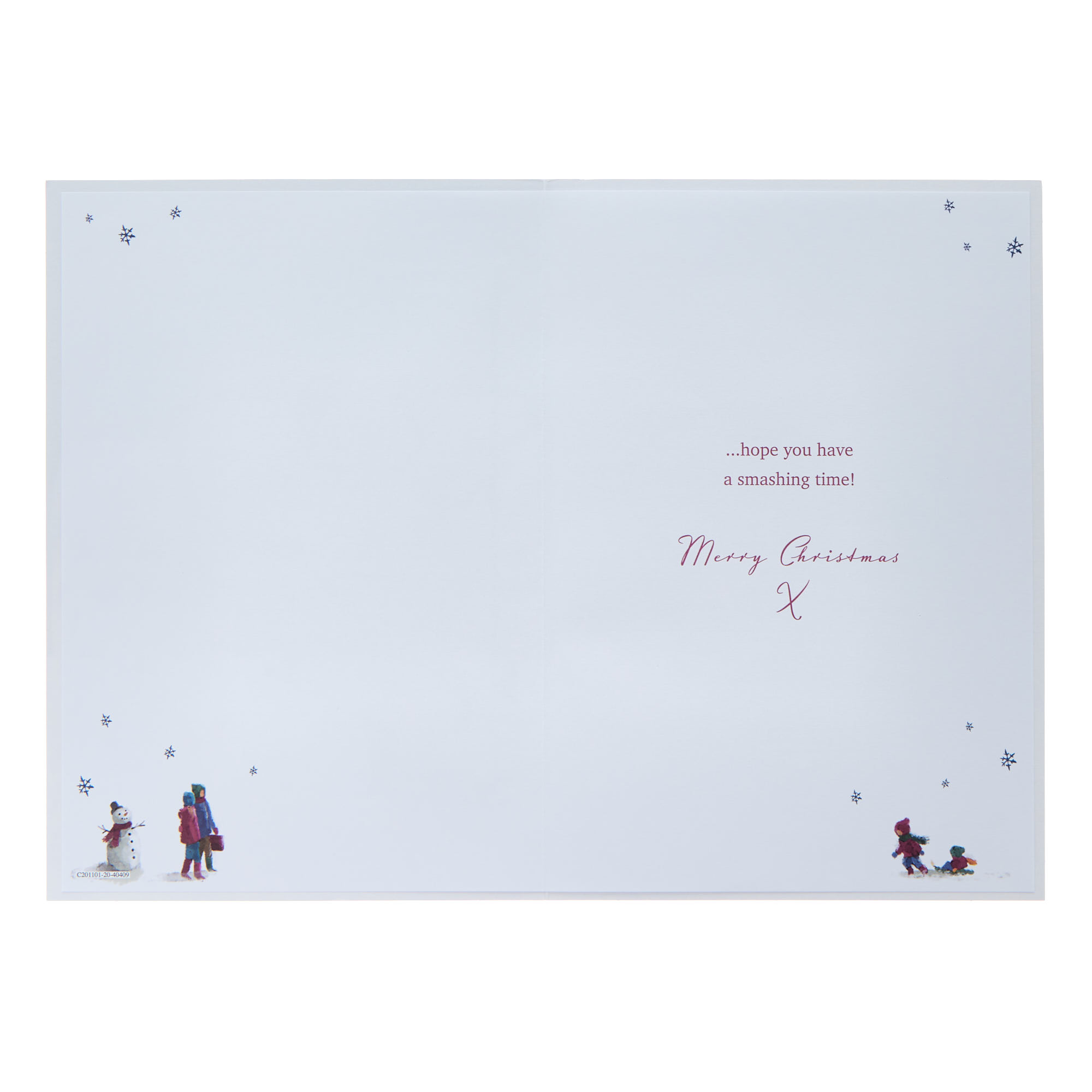 Great Friends Festive Village Christmas Card