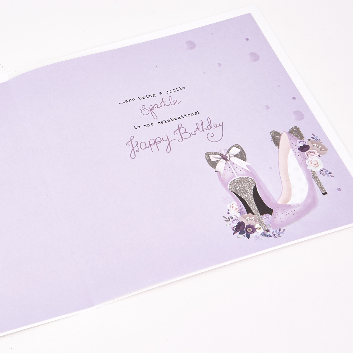 Exquisite Collection Birthday Card - Daughter, Party Shoes