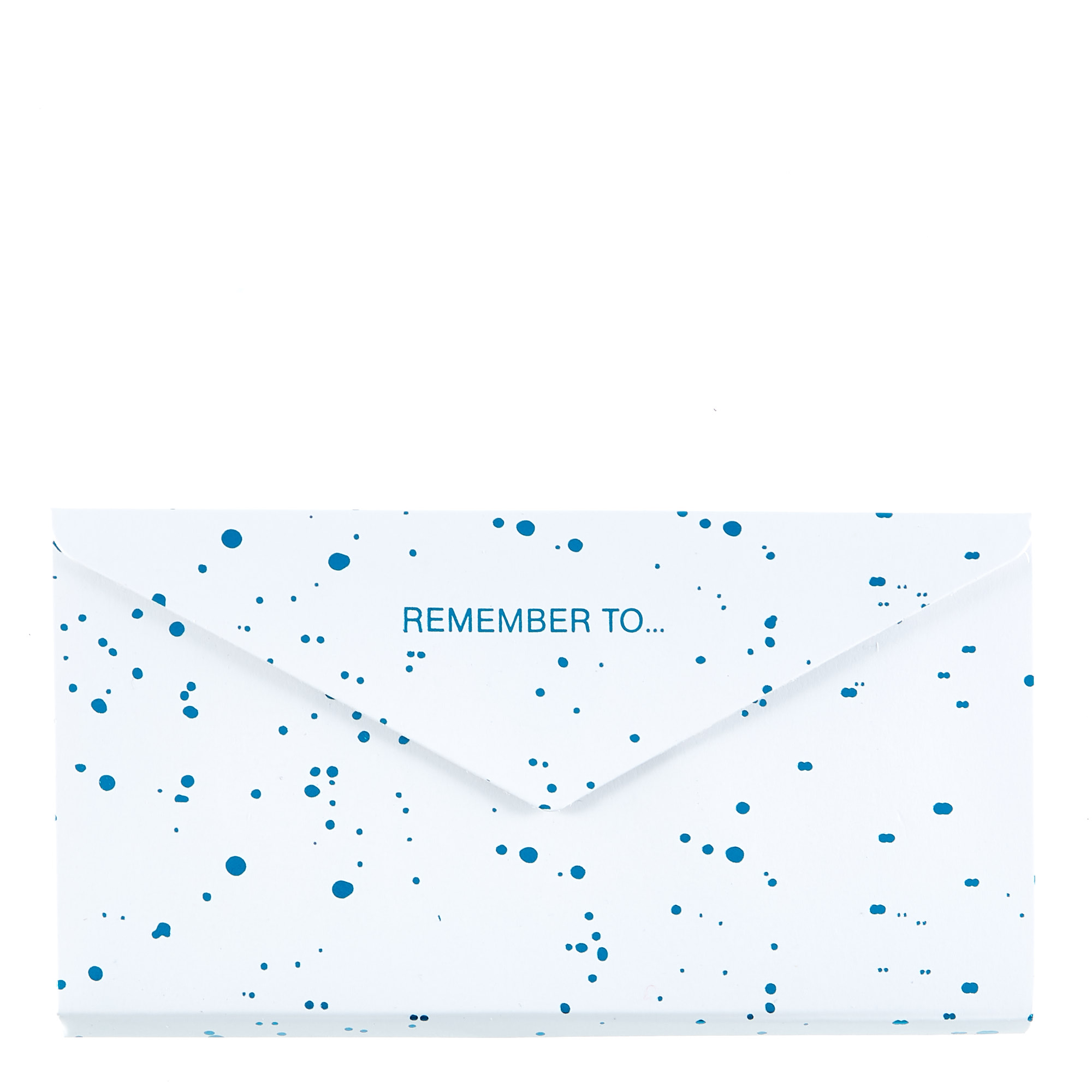 Envelope-Shaped Remember To... Sticky Note Set