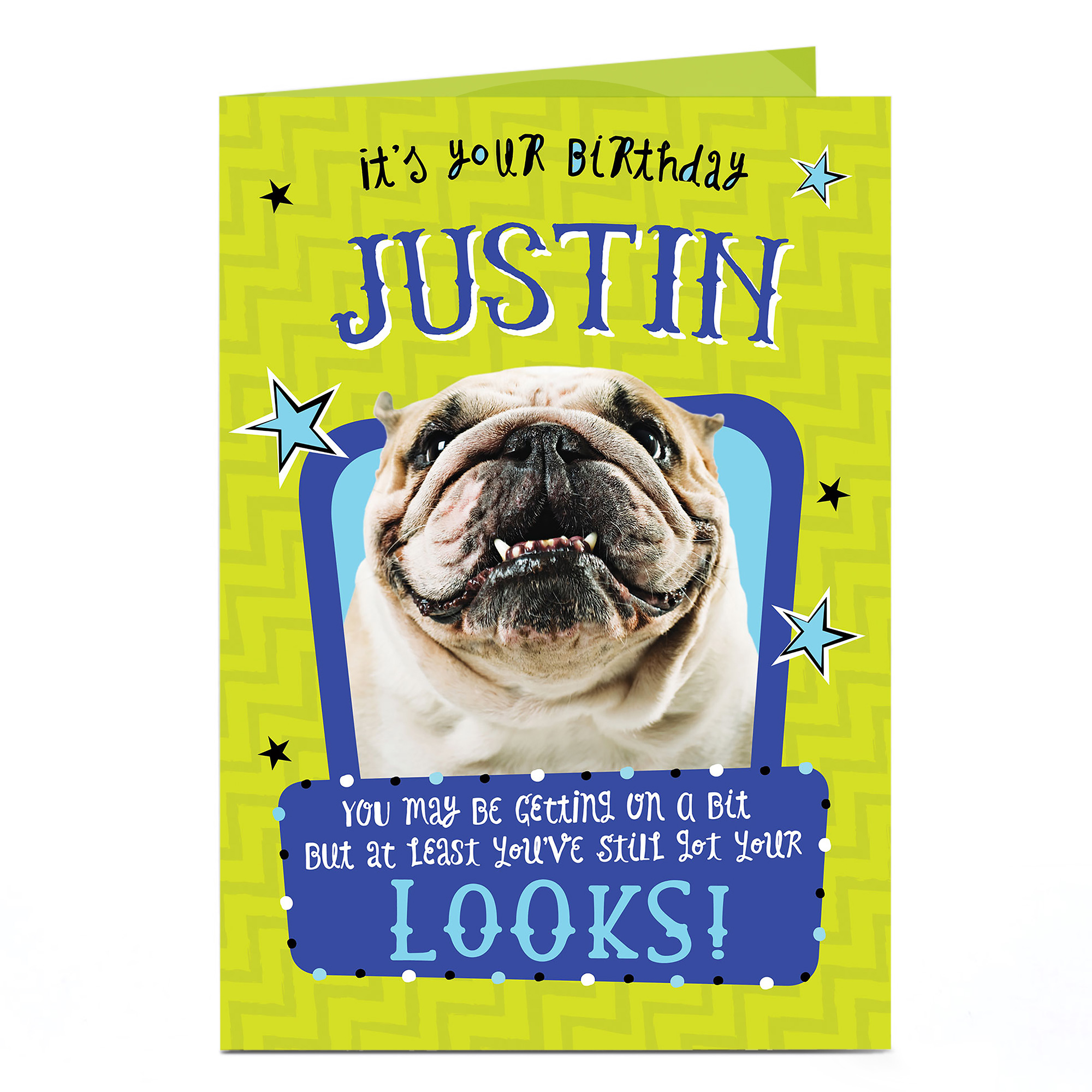 Personalised Birthday Card - Still Got Your Looks