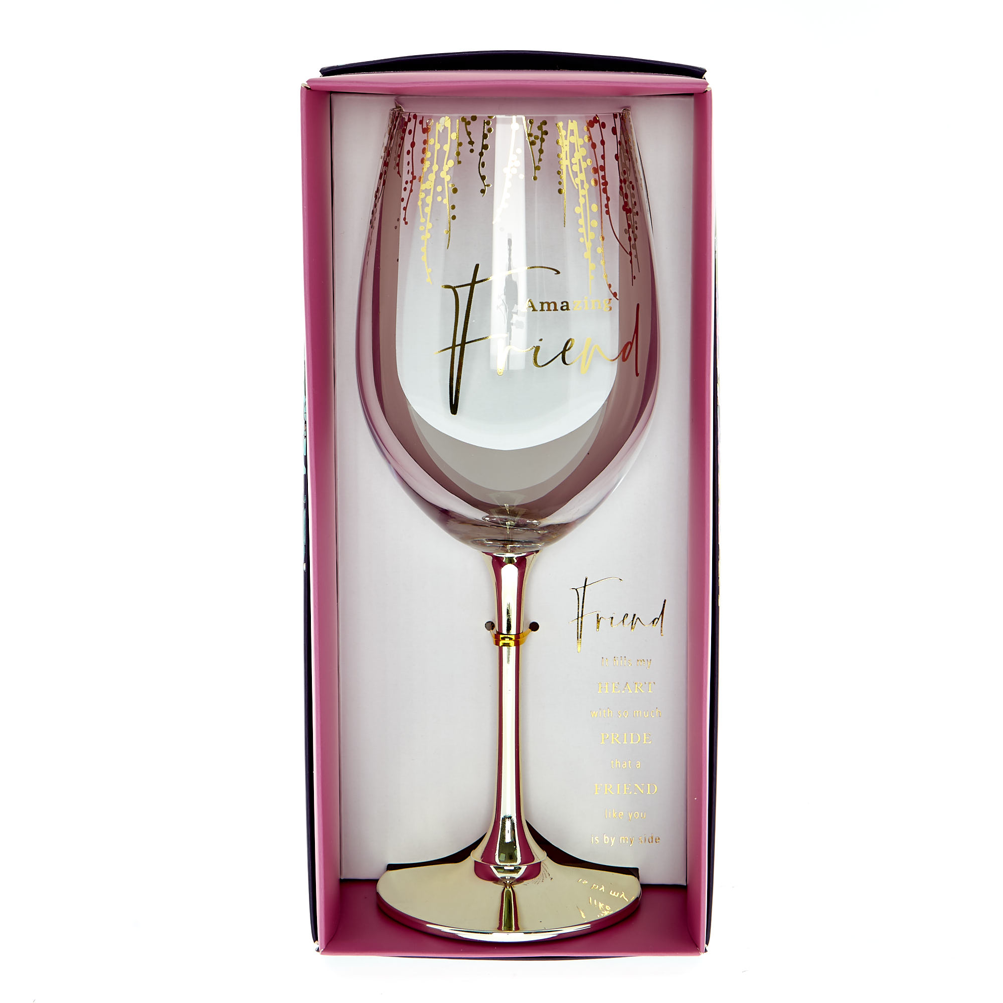 Amazing Friend Wine Glass 