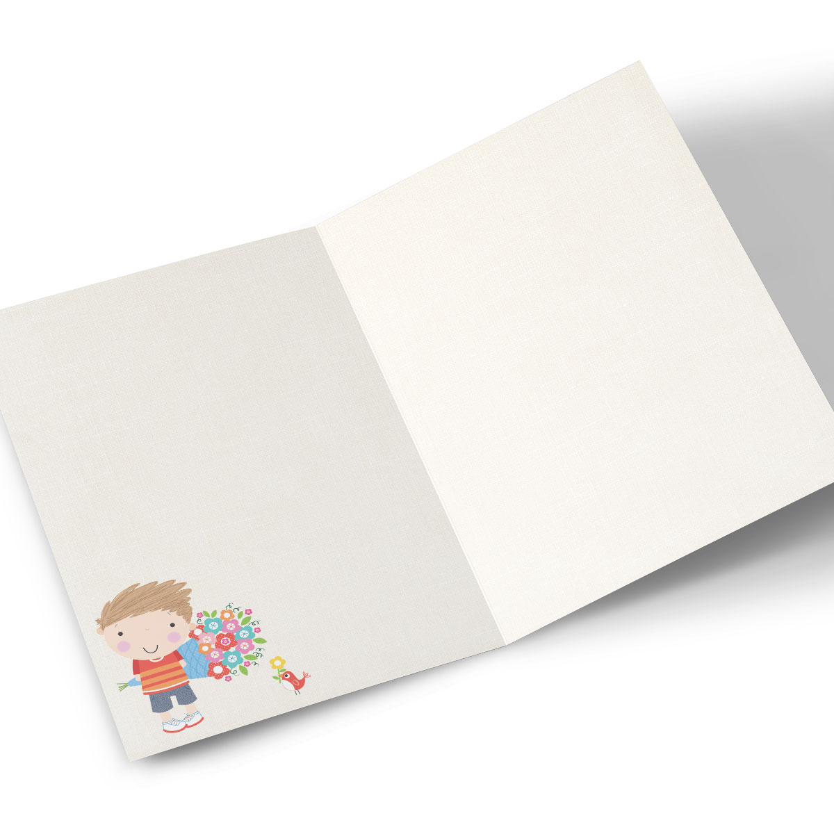 Personalised Card - Mummy From Little Boy