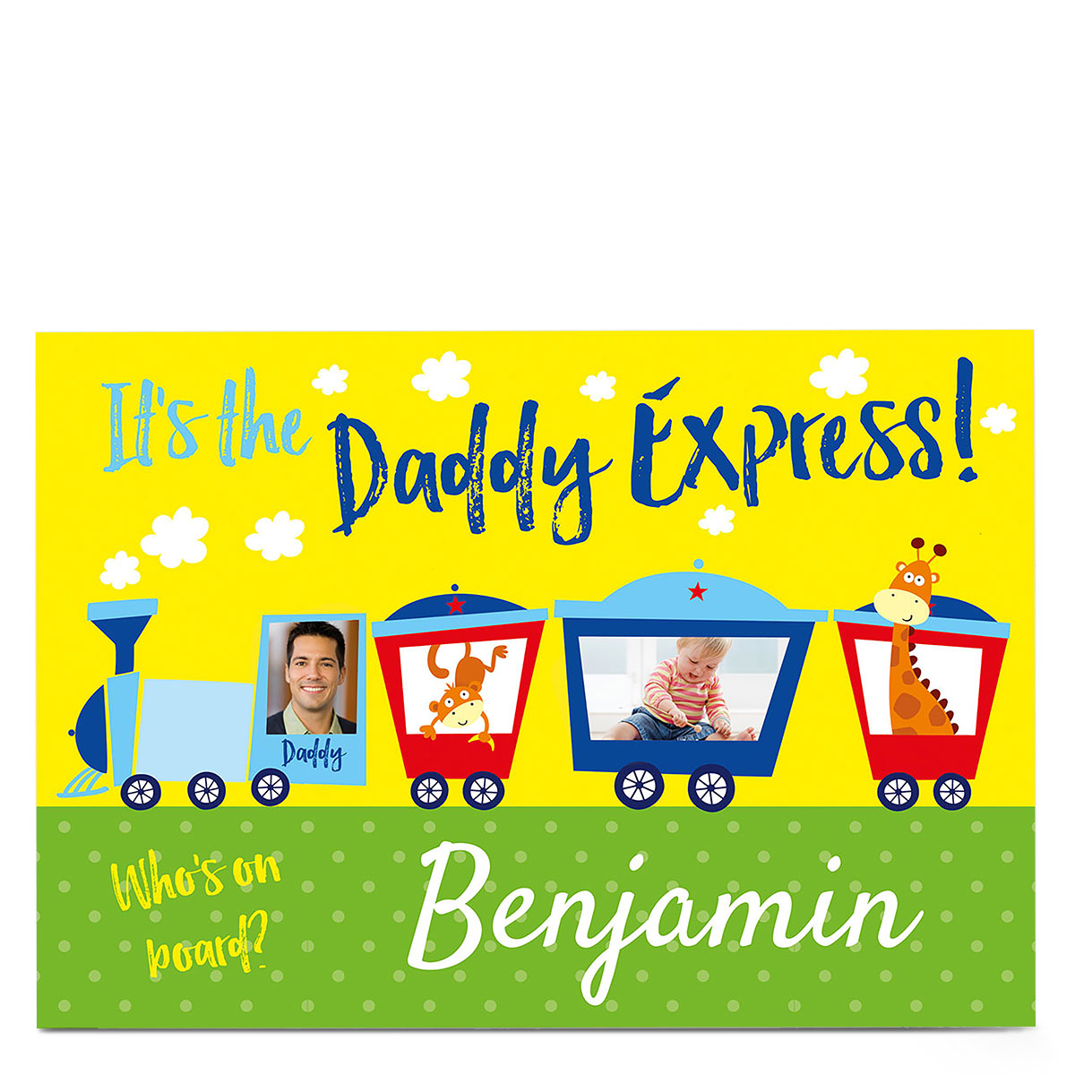 Photo Card - The Daddy Express - One Name