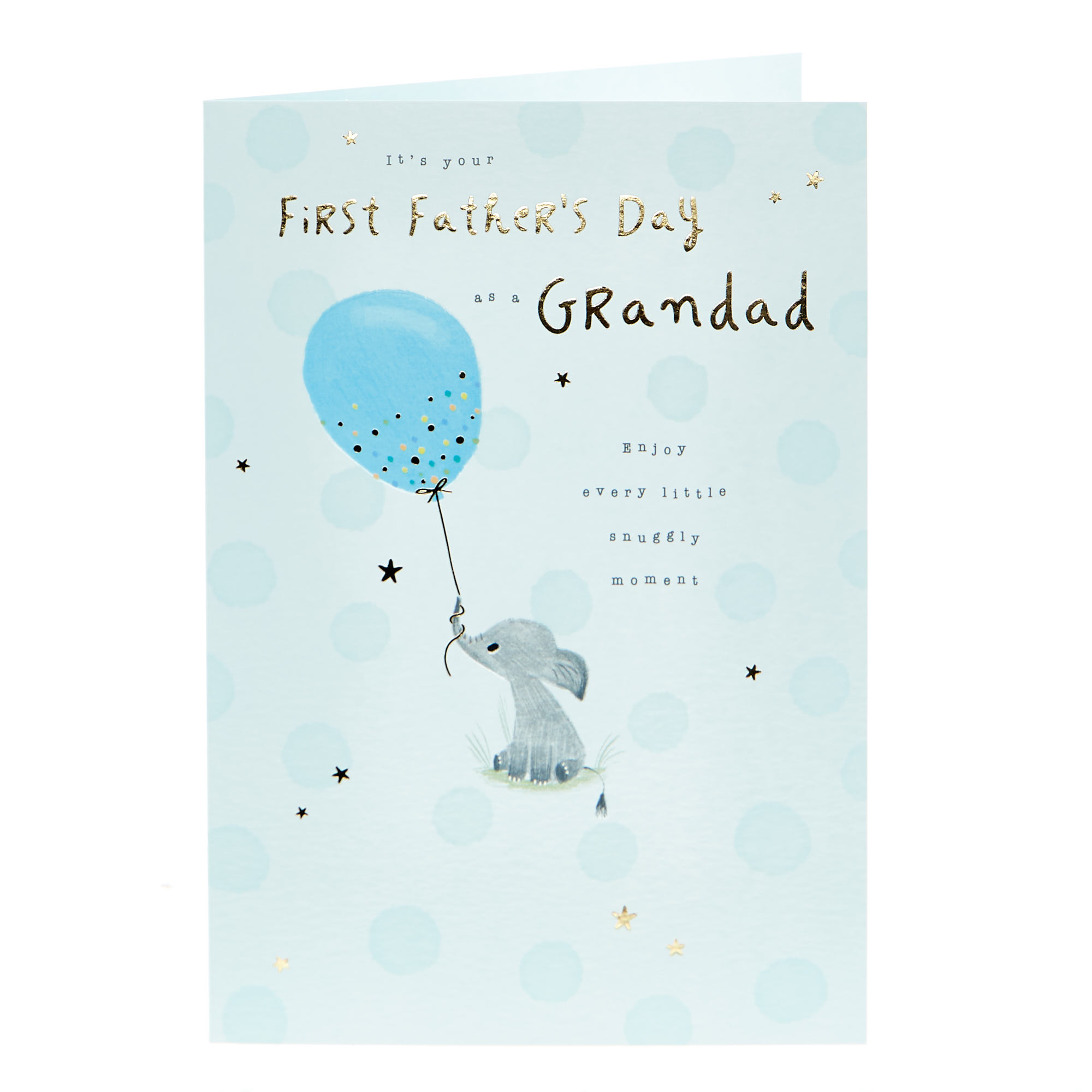 1st Father's Day Card - As A Grandad