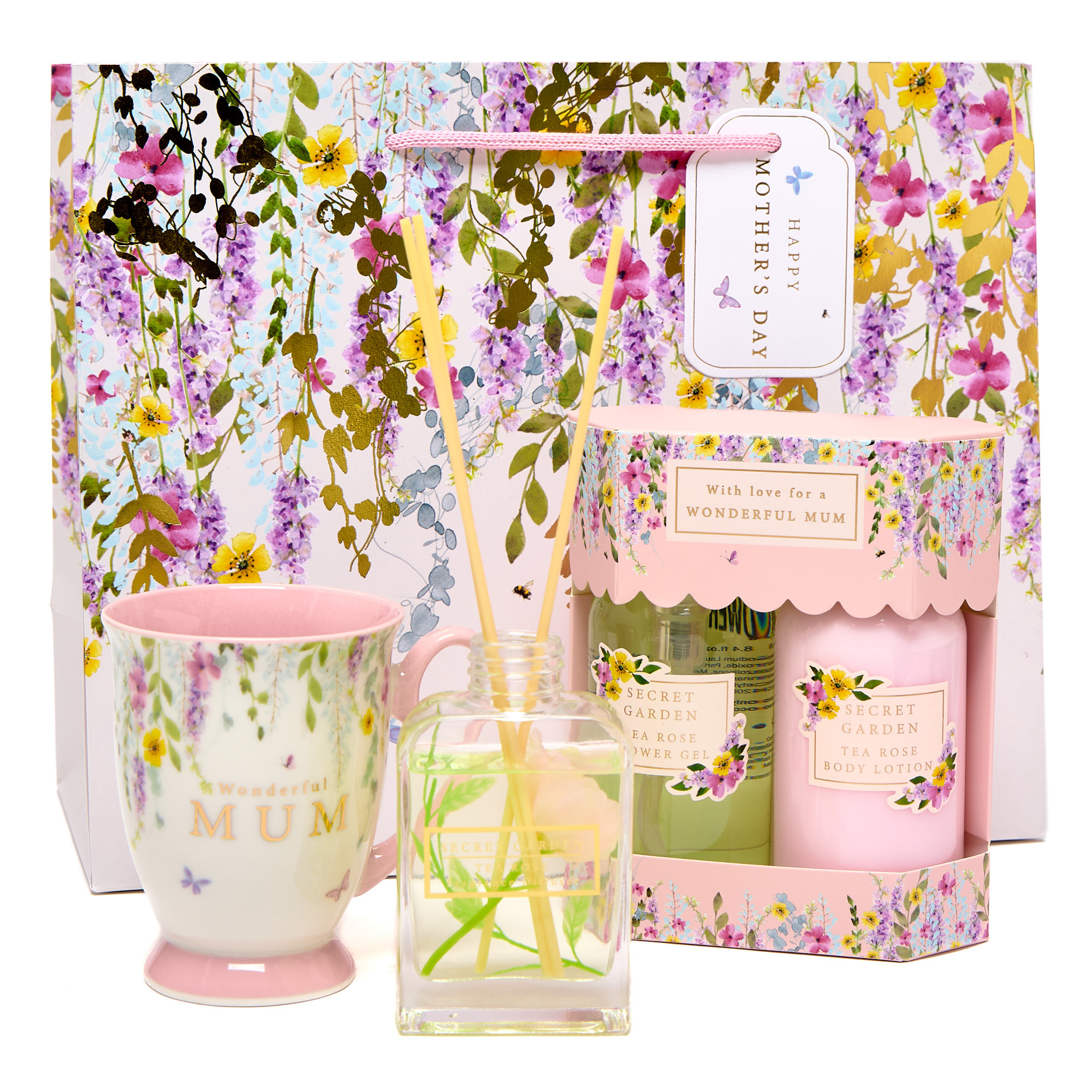 Secret Garden Mum Mother's Day Gift Bundle